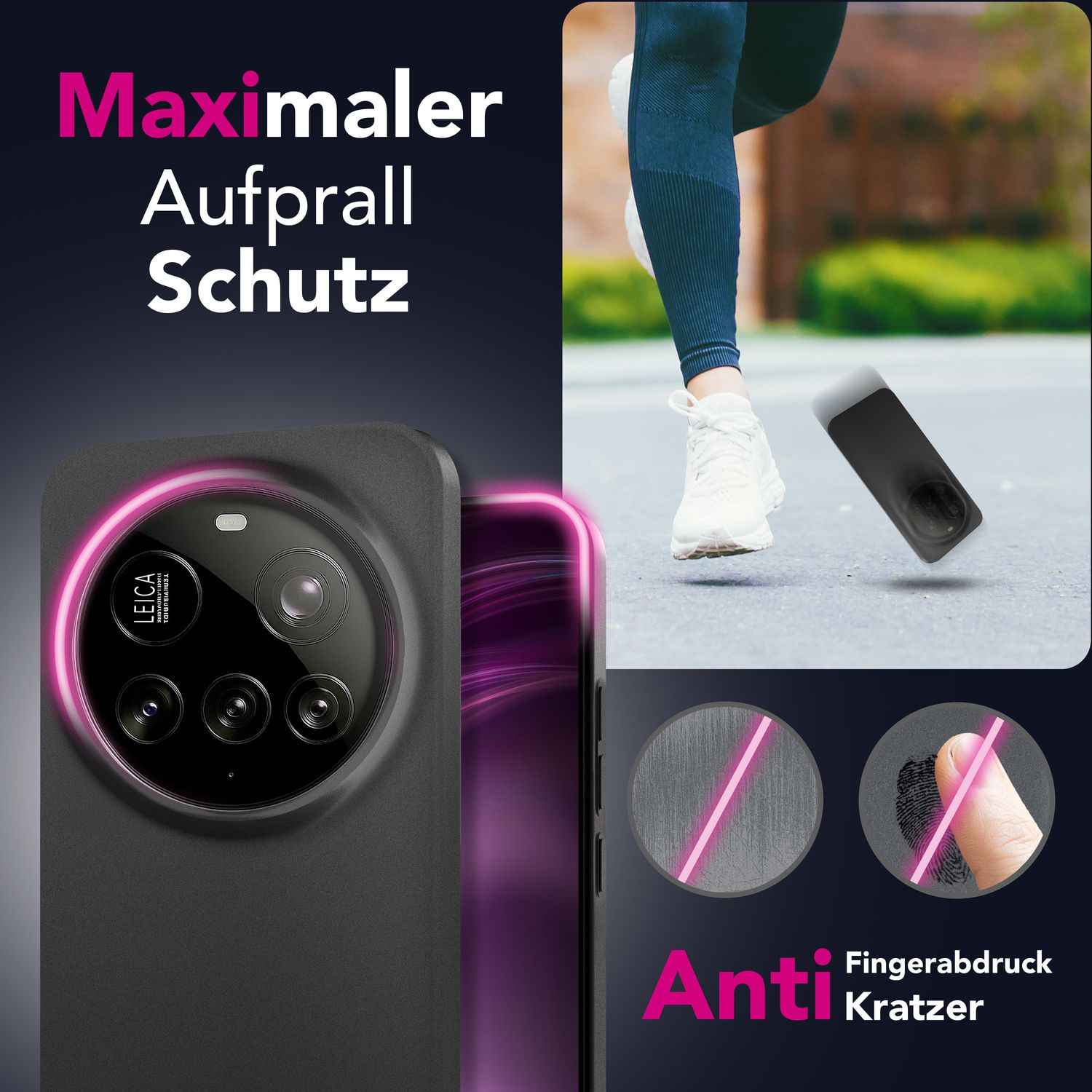 NALIA Phantom Hülle für Xiaomi 15 Ultra – Ultradünnes 0,3mm Hardcase, Mattierte Oberfläche, Anti-Fingerprint, Leichtes Slim Phone Cover, Minimalistische Handyhülle