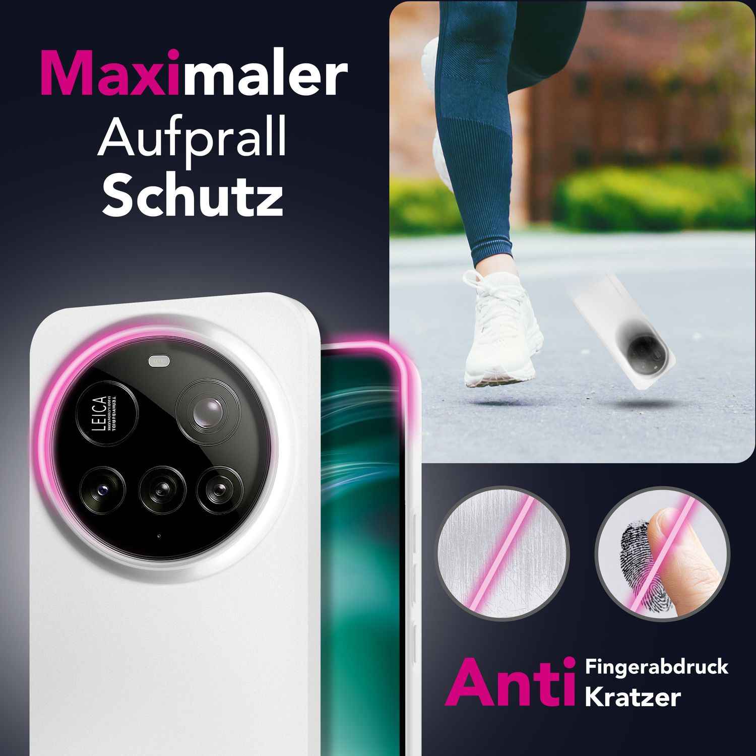 NALIA Phantom Hülle für Xiaomi 15 Ultra – Ultradünnes 0,3mm Hardcase, Mattierte Oberfläche, Anti-Fingerprint, Leichtes Slim Phone Cover, Minimalistische Handyhülle