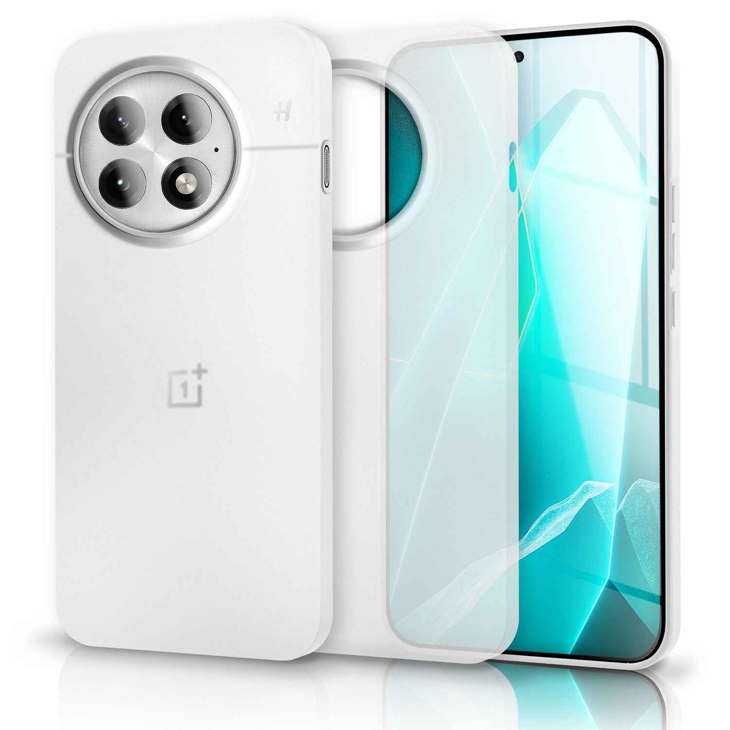 NALIA Phantom Hülle für OnePlus 13 – Ultradünnes 0,3mm Handycase, Matt Beschichtet, Anti-Fingerprint Cover, Extrem Leichtes Hardcase, Schutzhülle im Minimal-Style