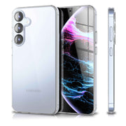 NALIA Hülle GLAZE für Samsung Galaxy S25 FE (Kristallklare Silikonhülle) - Transparentes TPU Case, Anti-Gelb Effekt, Schlank & Leicht, Kratzfest & Griffig, Crystal Clear Cover