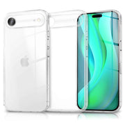 NALIA Hülle GLAZE für Apple iPhone 17 Air (Kristallklare Silikonhülle) - Transparente TPU Schutzhülle, Durchsichtig & Anti-Gelb, Schlank & Flexibel, Dezenter Kratzschutz