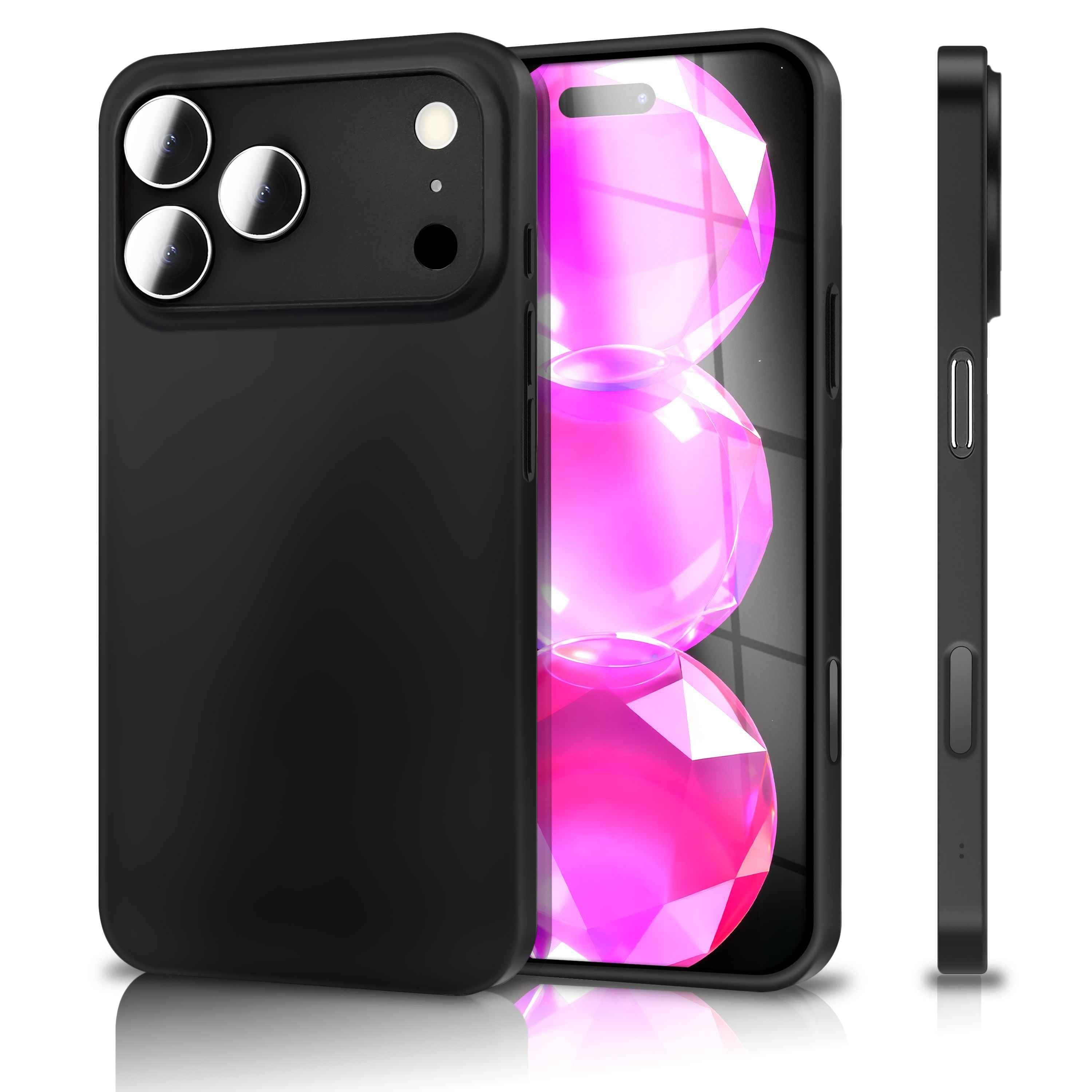 NALIA Hülle Phantom für Apple iPhone 17 Pro Max (Extrem Dünn) - 0,3mm Ultra-Thin Hardcase, Mattiert & Anti-Schlieren Finish, Federleichte Handyhülle, Slim Cover