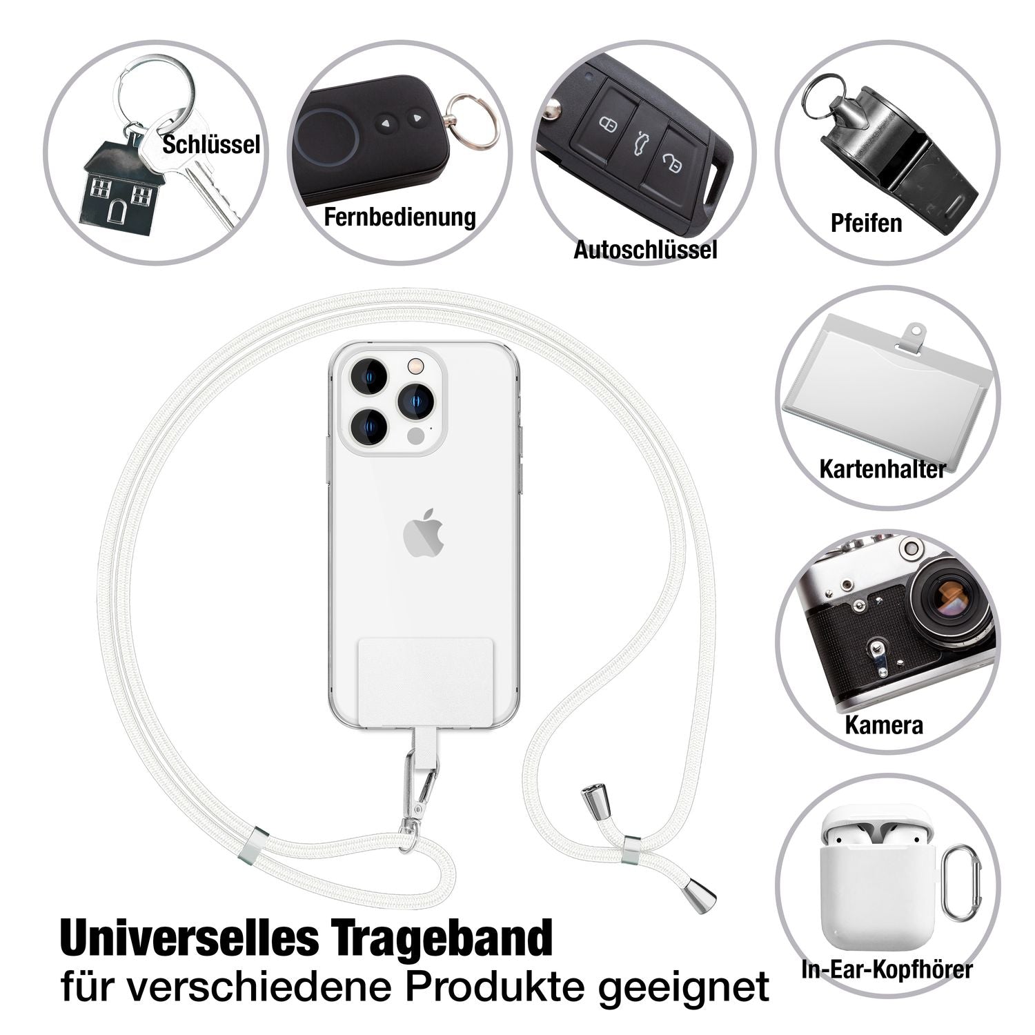 Handy-Kette 160 cm | NALIA Berlin