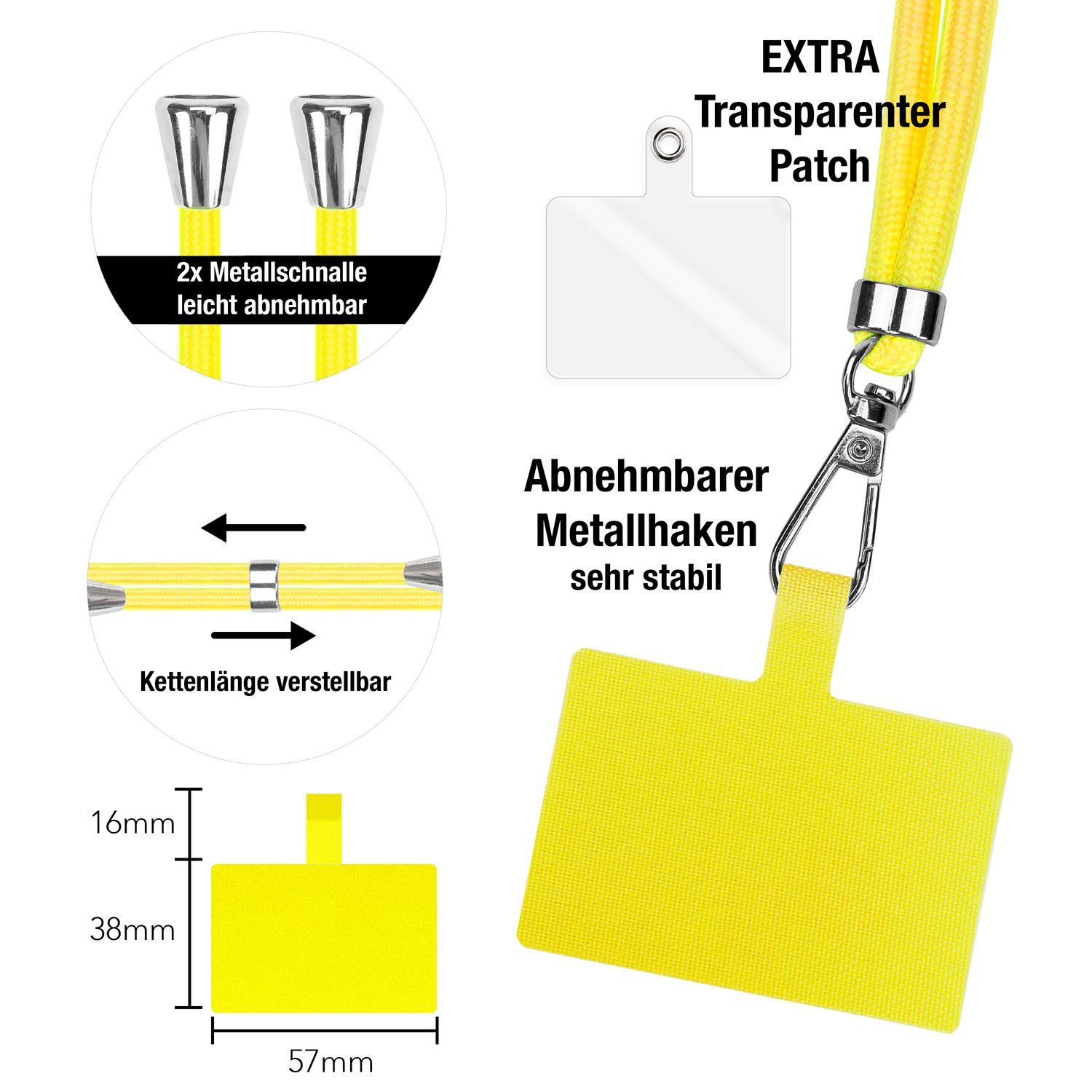 Handy-Kette 160 cm | NALIA Berlin