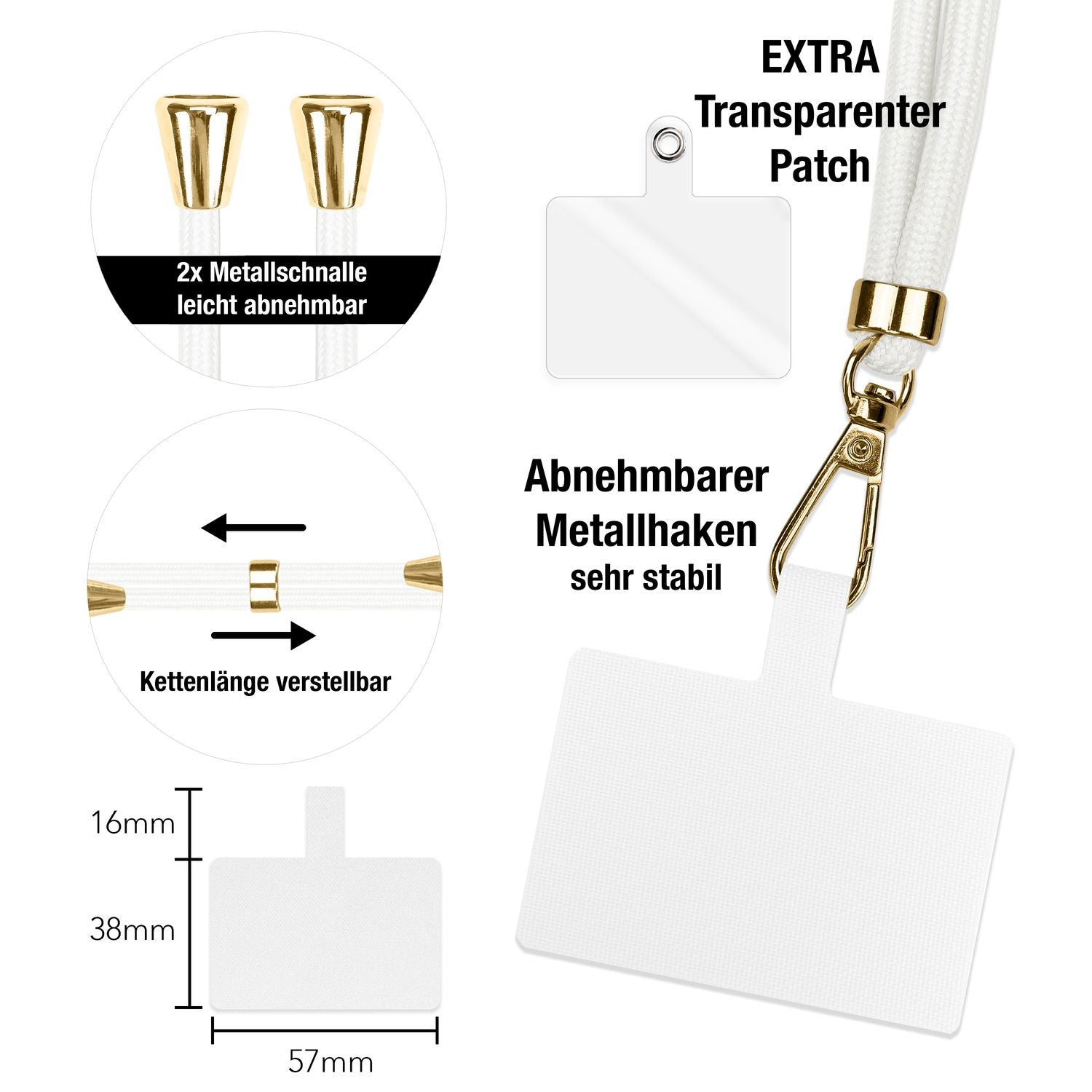 Handykette 160 cm | NALIA Berlin
