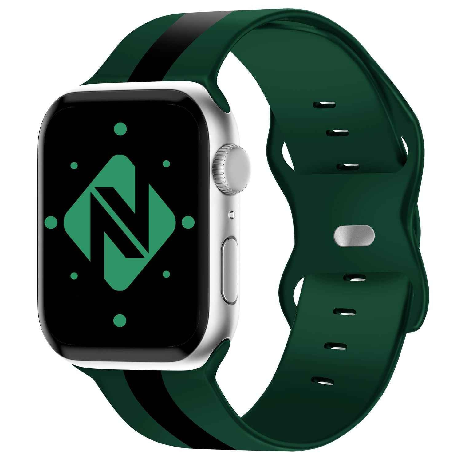 Silikon Armband für Apple Watch Ultra/SE/8/7/6/5/4/3/2/1, 42mm 44mm 45mm 49mm