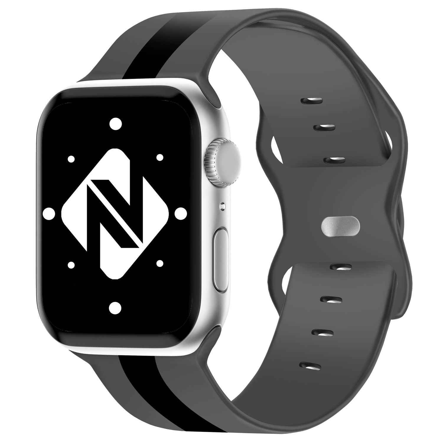 Silikon Armband für Apple Watch Ultra/SE/8/7/6/5/4/3/2/1, 42mm 44mm 45mm 49mm