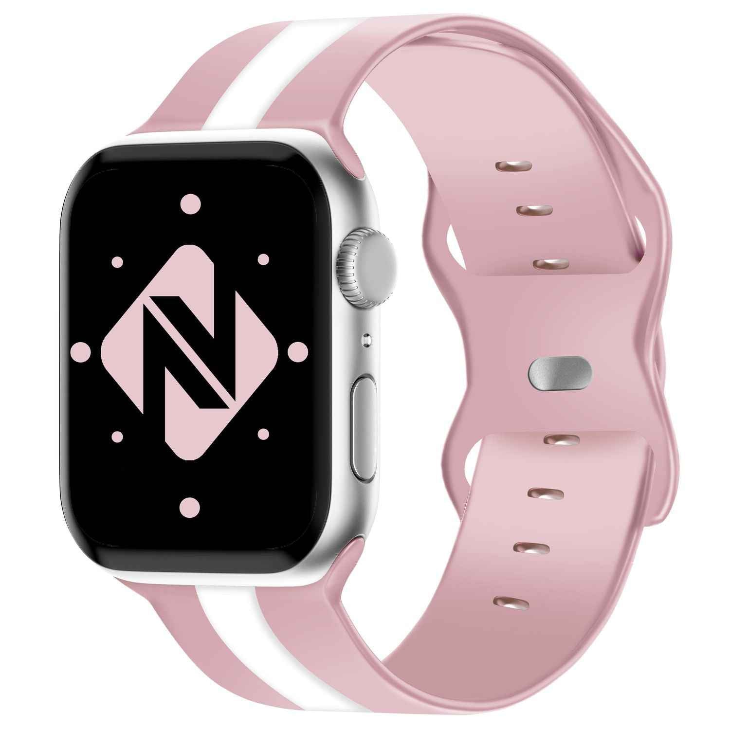 Silikon Armband für Apple Watch Ultra/SE/8/7/6/5/4/3/2/1, 42mm 44mm 45mm 49mm