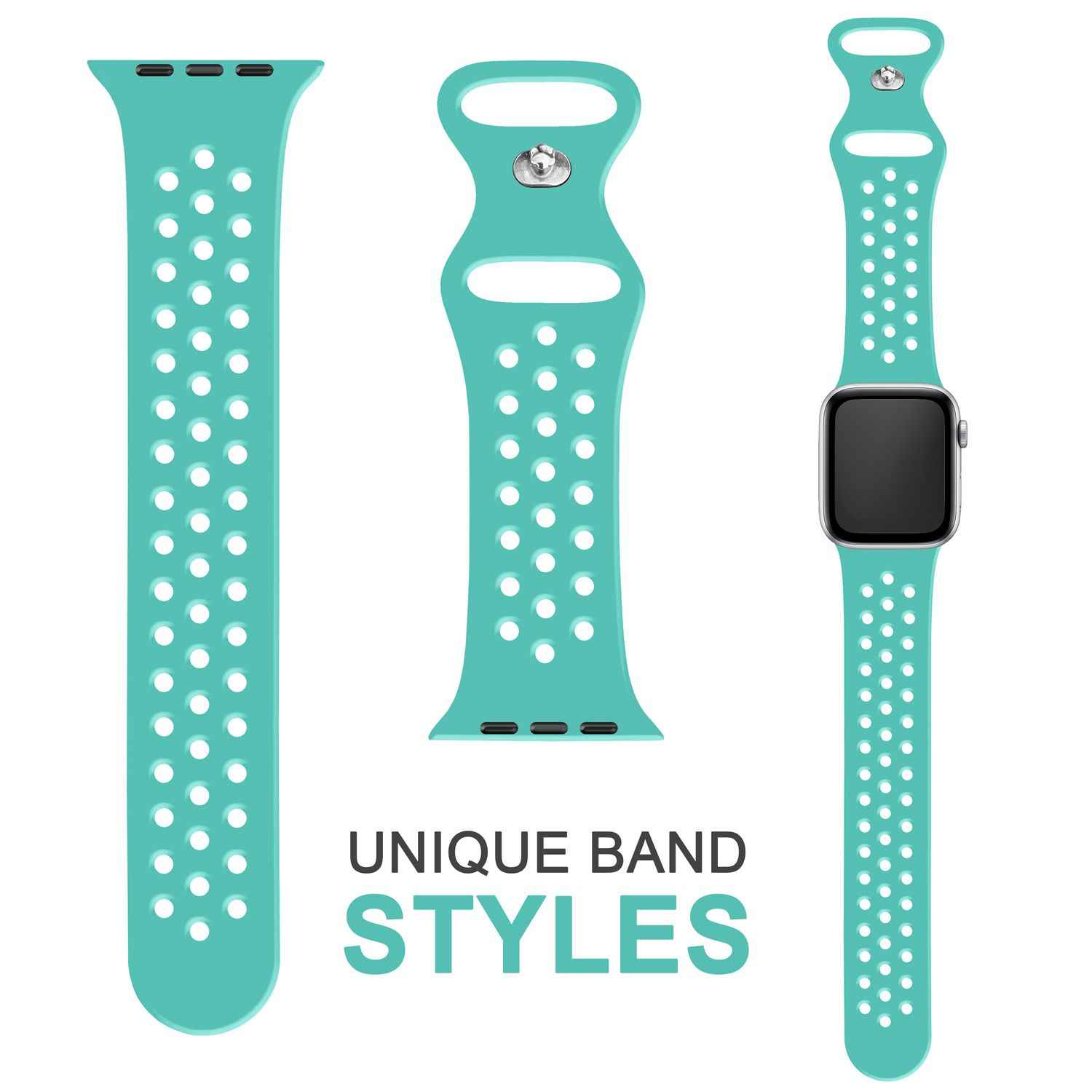 Gelochtes Armband für Apple Watch Ultra/SE/8/7/6/5/4/3/2/1, 42mm 44mm 45mm 49mm