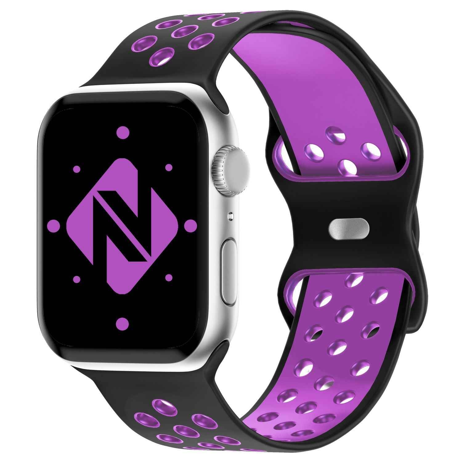 Airflow Silikon Armband für Apple Watch Ultra/Se/8/7/6/5/4/3/2/1, 42/44/45/49mm