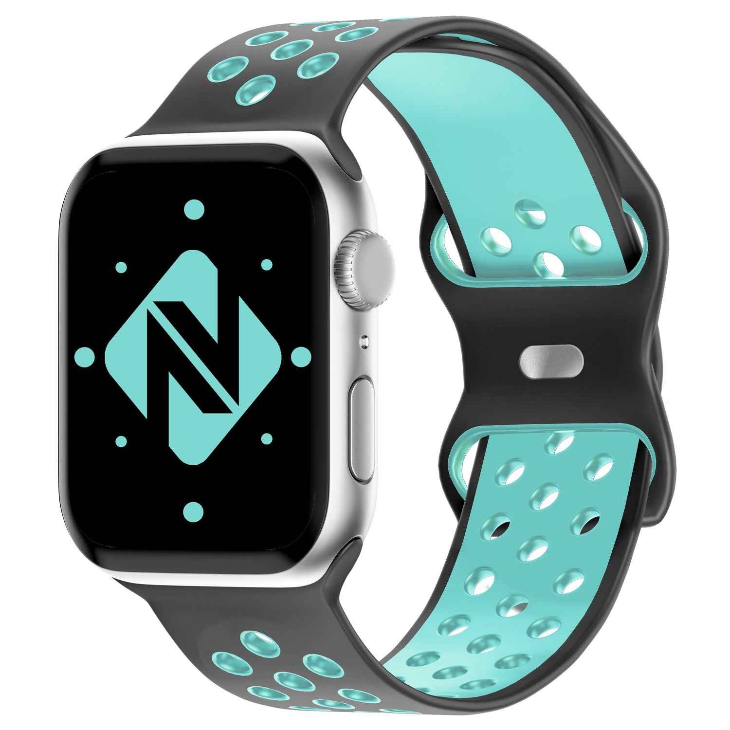 Airflow Silikon Armband für Apple Watch Ultra/Se/8/7/6/5/4/3/2/1, 42/44/45/49mm