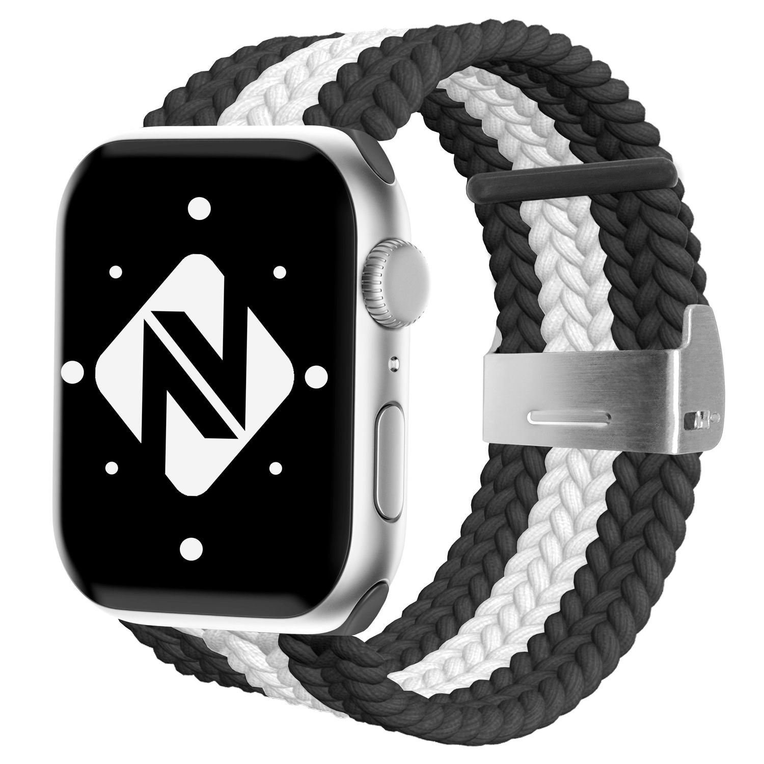 Armband für Apple Watch geflochten Nylon dunkelblau 38/40/41mm | NALIA Berlin