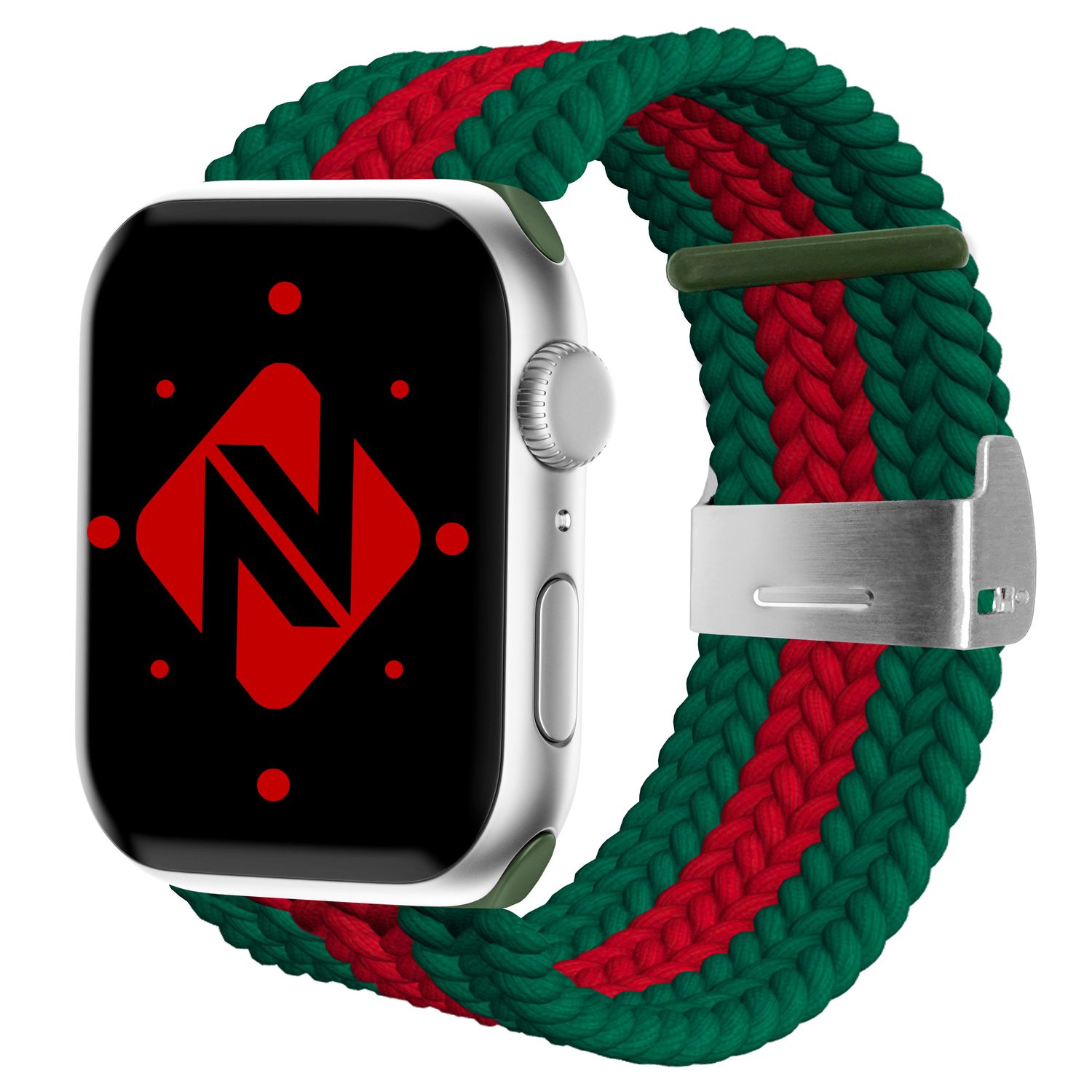 Armband für Apple Watch geflochten Nylon dunkelblau 38/40/41mm | NALIA Berlin