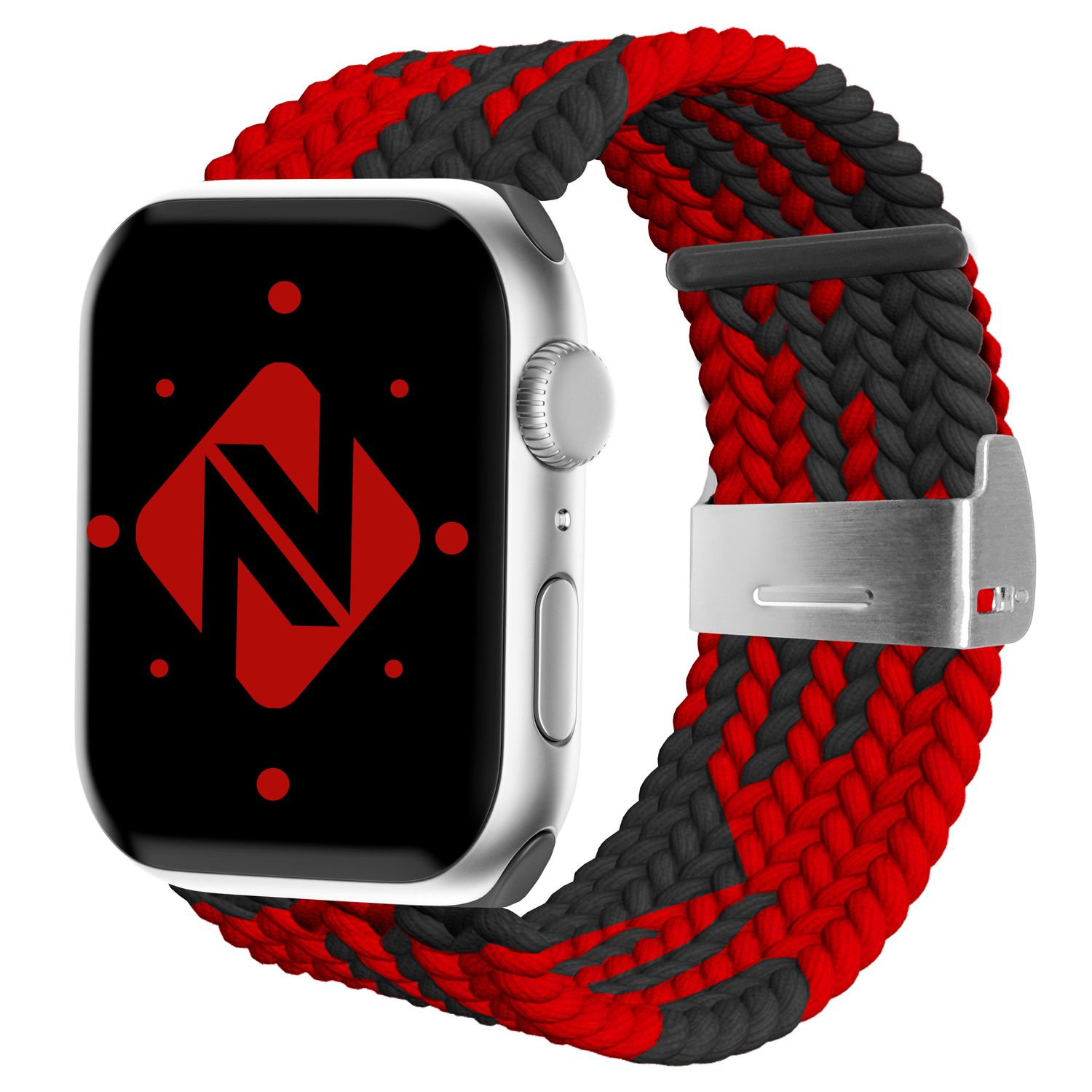 Armband für Apple Watch geflochten Nylon dunkelblau 38/40/41mm | NALIA Berlin