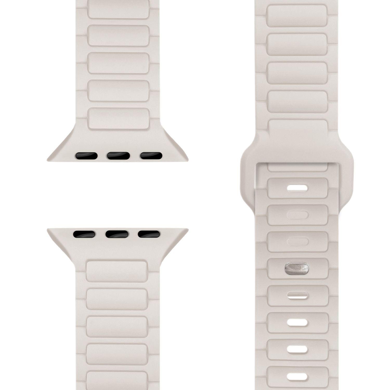 Smartwatch-Armband Silikon 3D-Textur 38/40/41/42 mm für Apple Watch