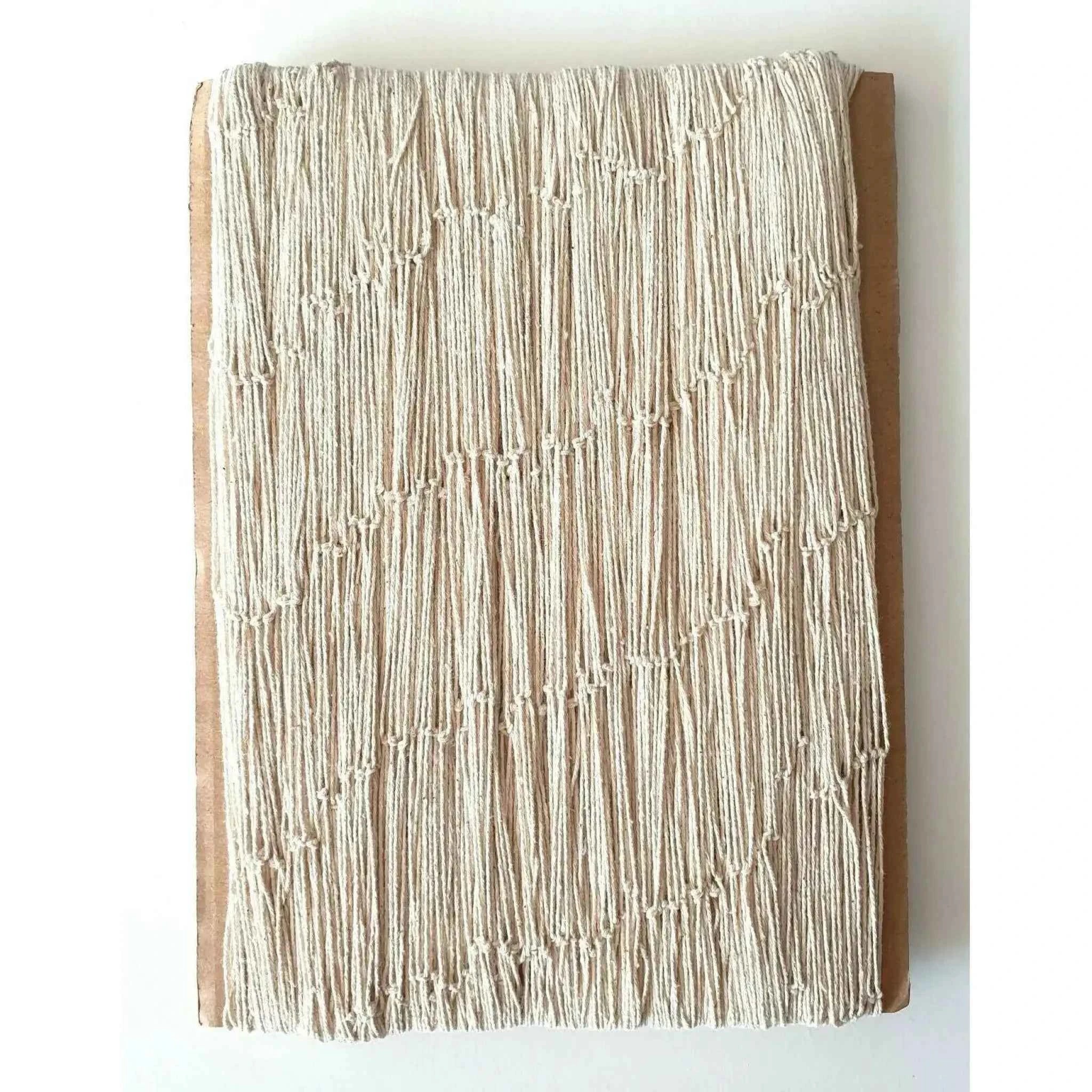 Dekonetz Fischernetz maritim weiß natur Baumwolle Deko Netz 200x400 cm