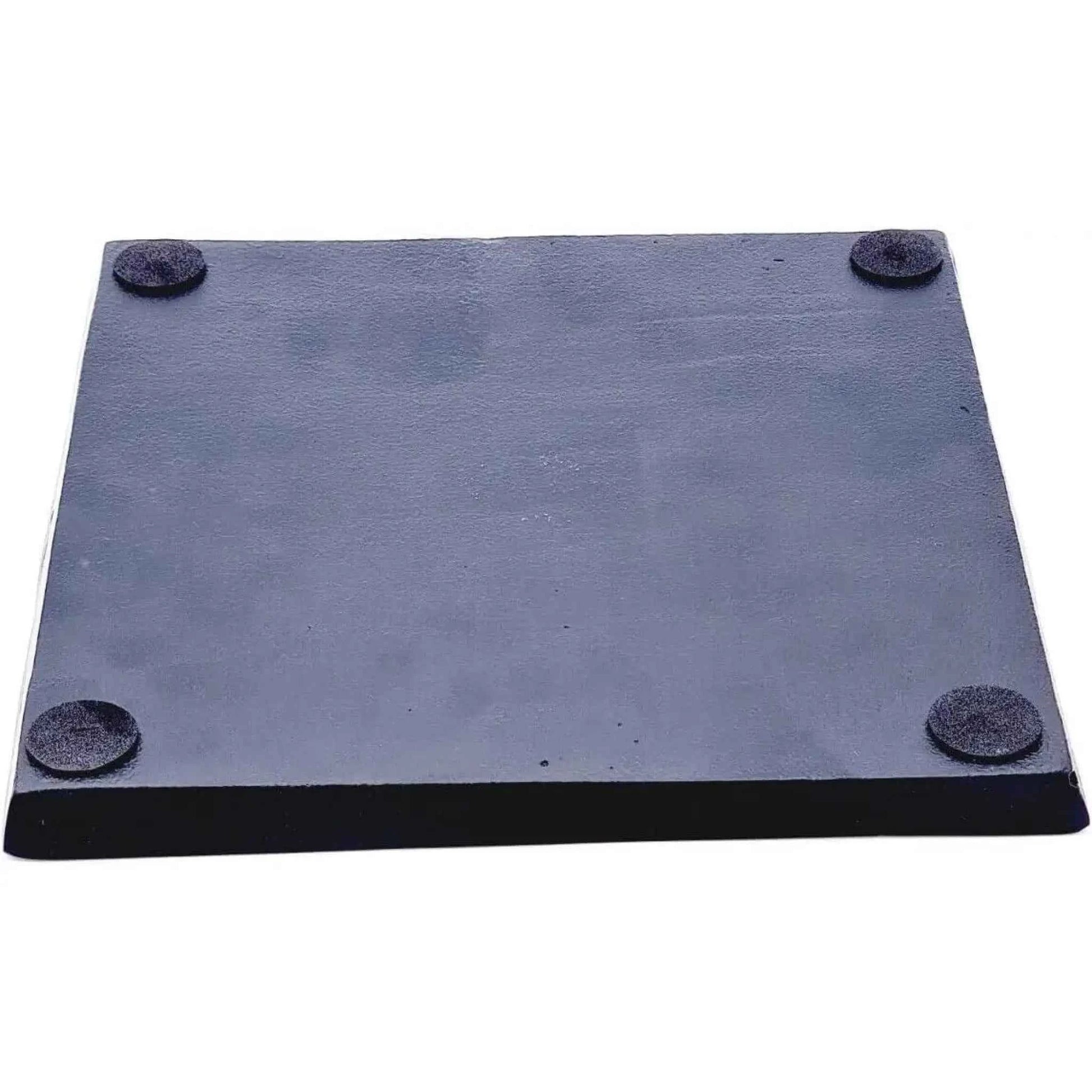 Dekoteller schwarz Dekoschale Metall Teller Schale Alu Deko 30x30 cm