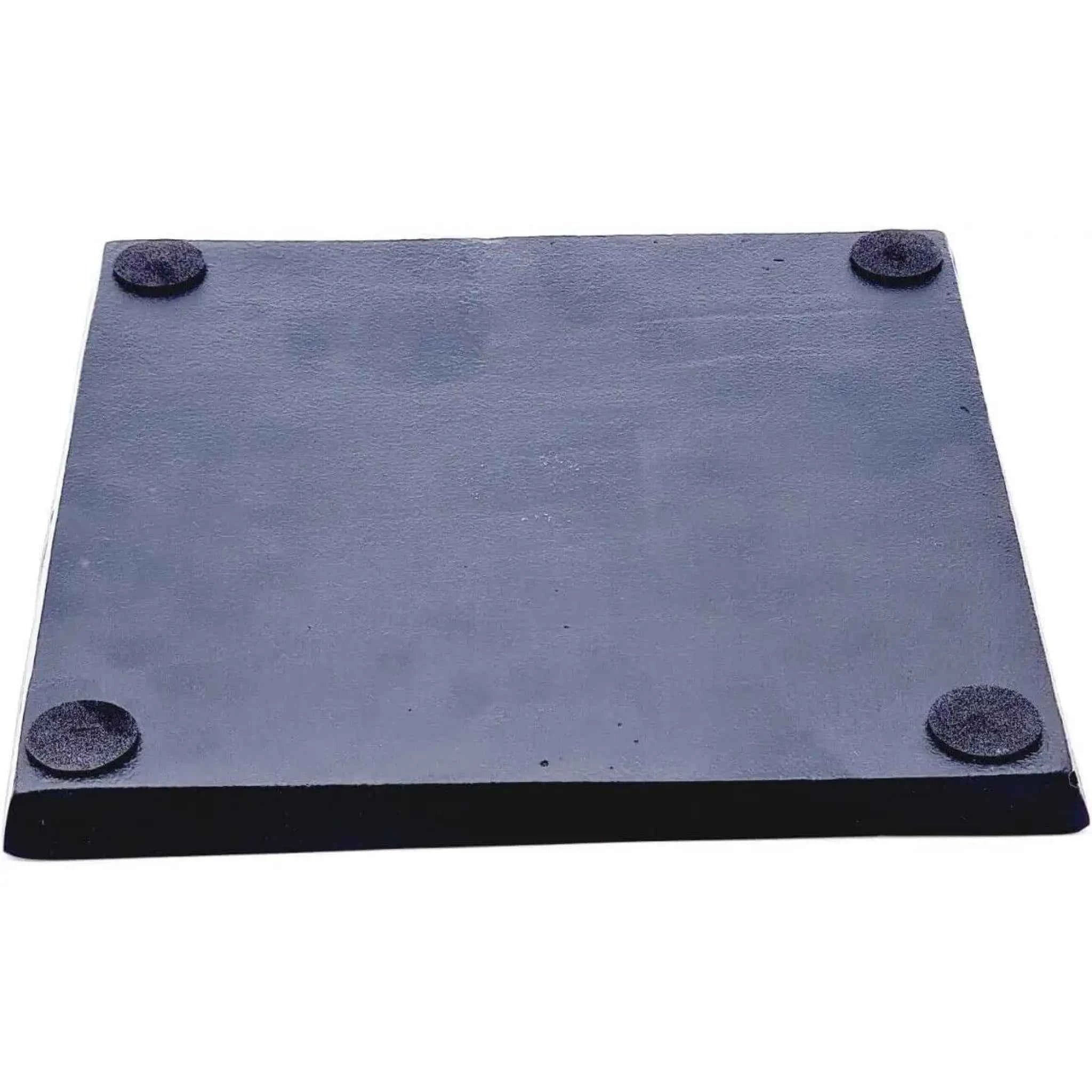 Dekoteller schwarz Dekoschale Metall Teller Schale Alu Deko 30x30 cm
