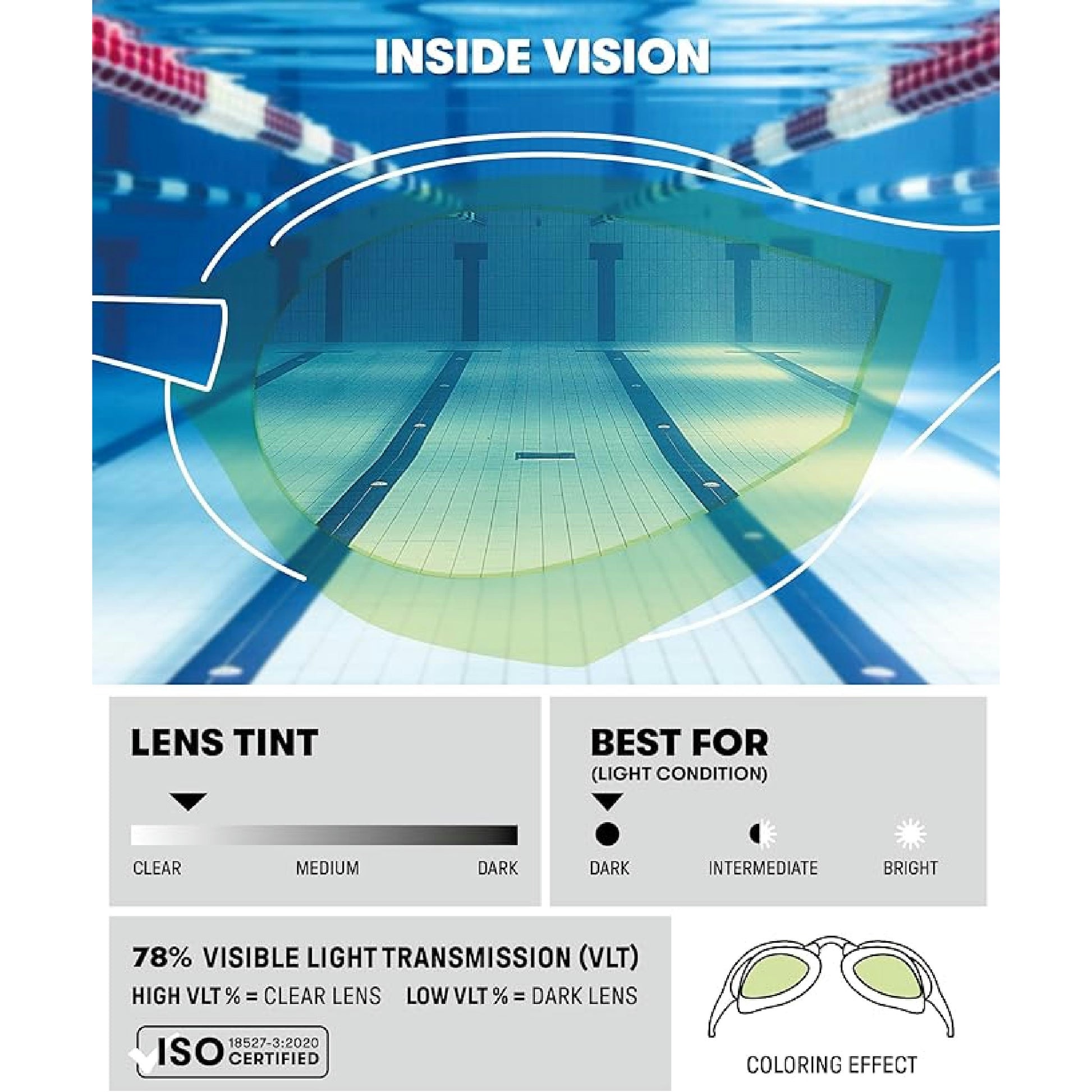 arena Unisex – Erwachsene Cobra Ultra Swipe Mr (Yell-White) Swim Goggles, Mehrfarbig, 1 Hauptansicht