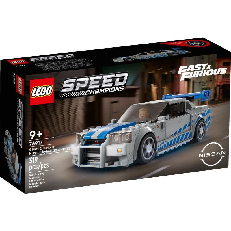 LEGO Speed Champions - 2 Fast 2 Furious Nissan Skyline GT-R (76917)-0
