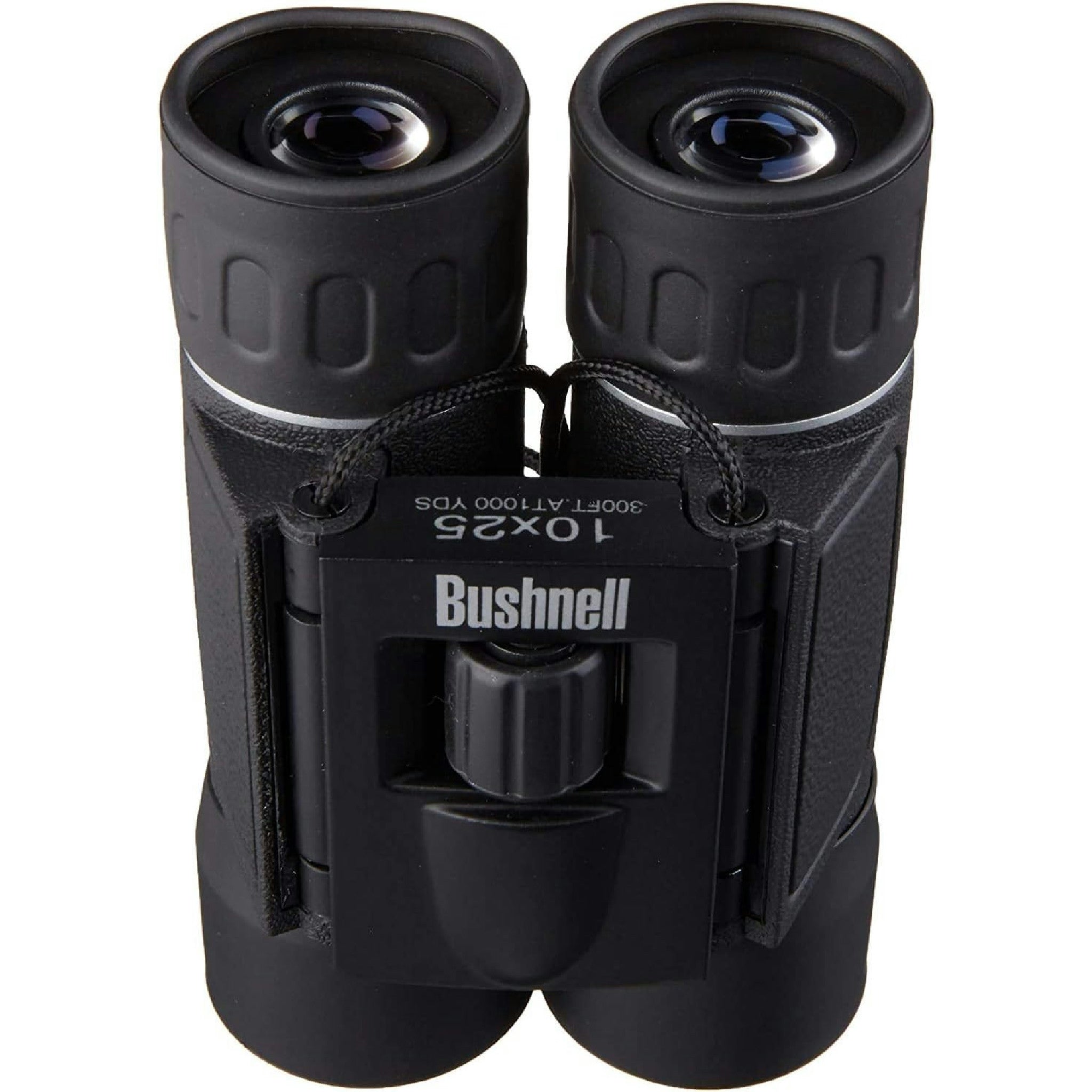 BUSHNELL - Jumelles Compactes pour Adultes - Powerview - 12x25 - Noir - Prisme en Toit - Compactes - Idéales Randonnées - Camping - Pocket - 131225 Hauptansicht