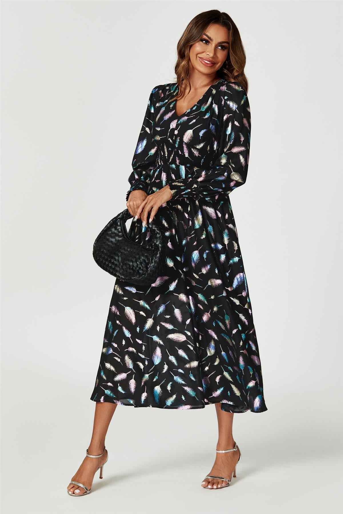 Braided Shoulder Bag In Black