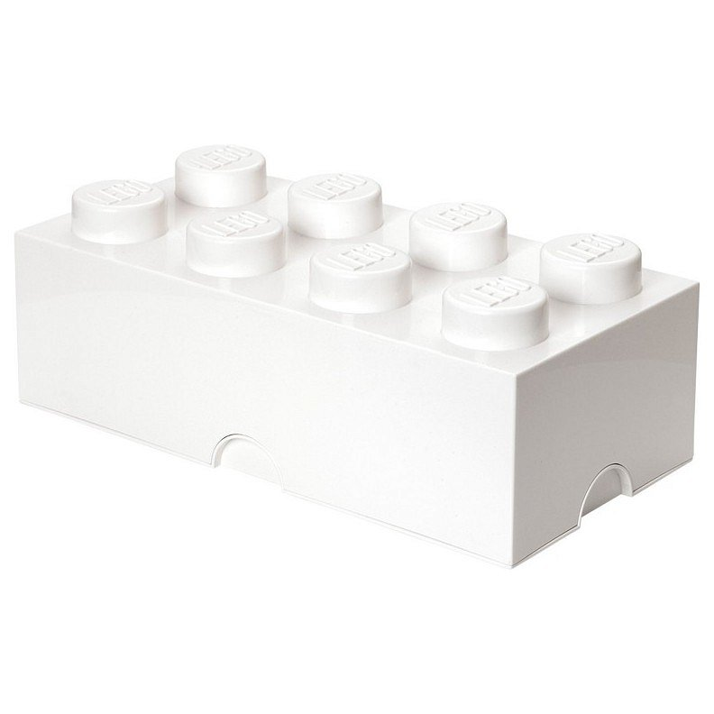 LEGO 40041735 Storage Brick 8 Tárolódoboz - Fehér (RC40041735)-0
