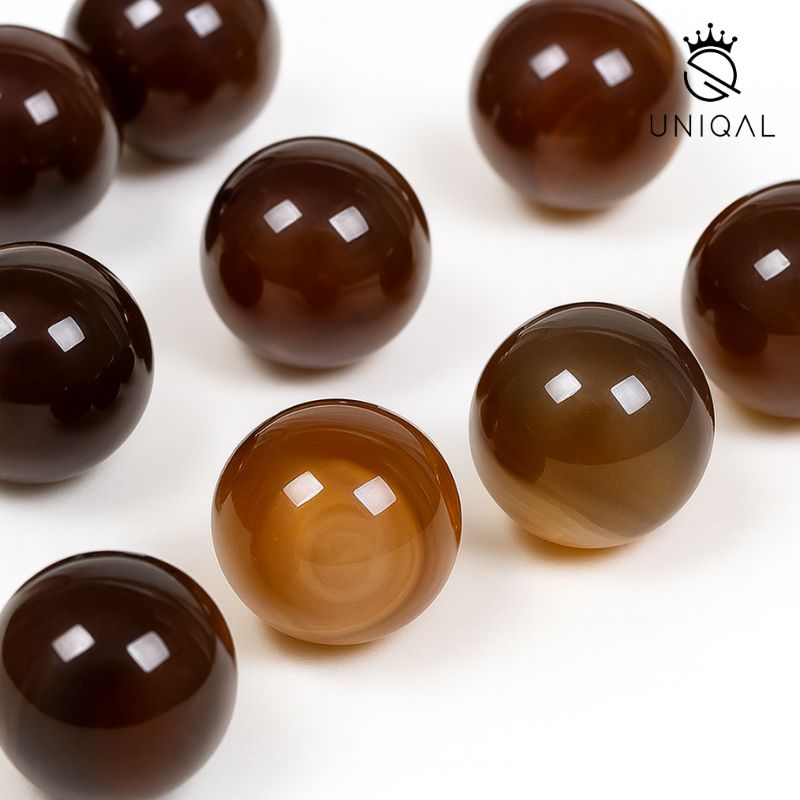 Elegantes Botswana Achat Armband 8mm für deinen individuellen Stil