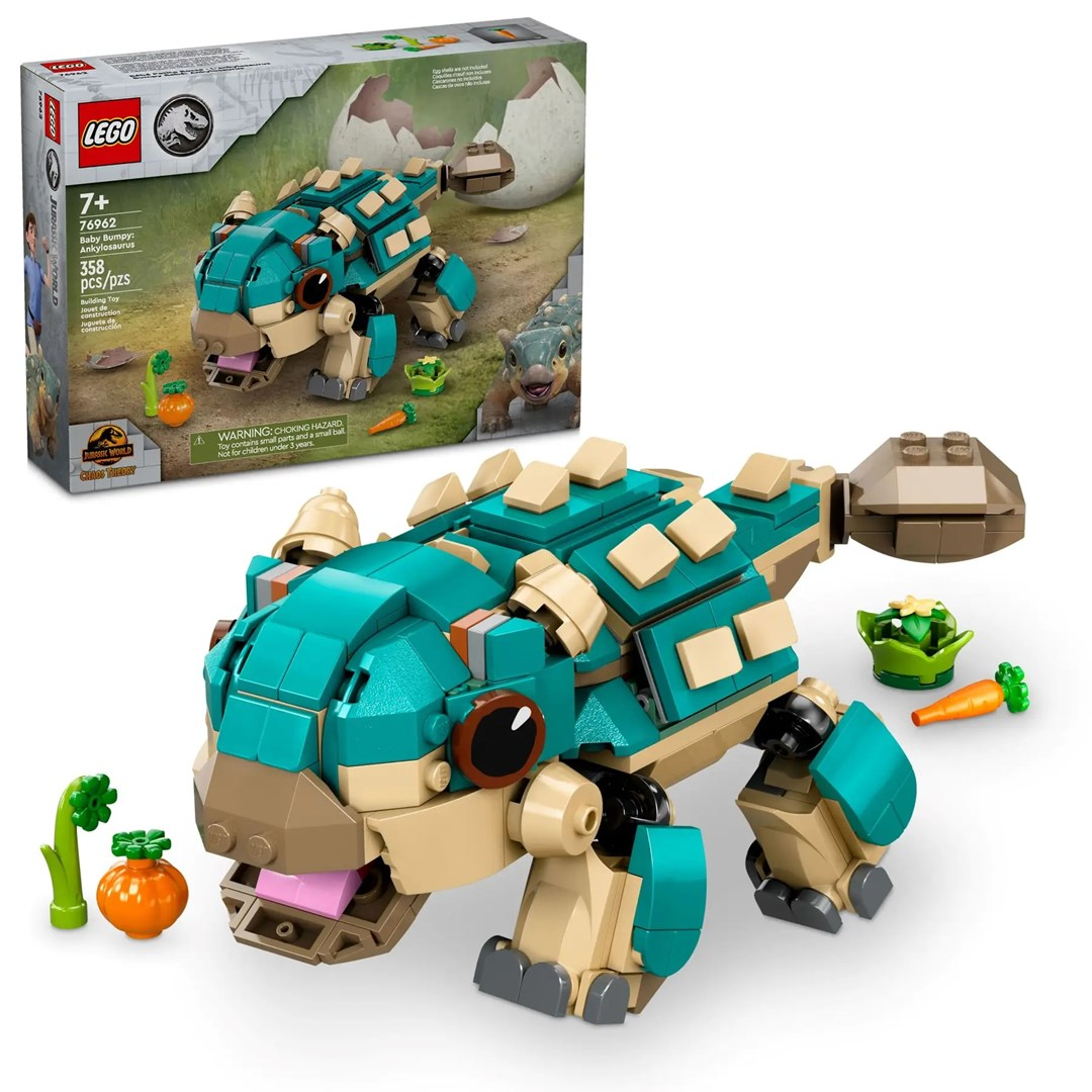 LEGO® Jurassic World 76962 Bébi Bütyök: ankylosaurus (76962)-0