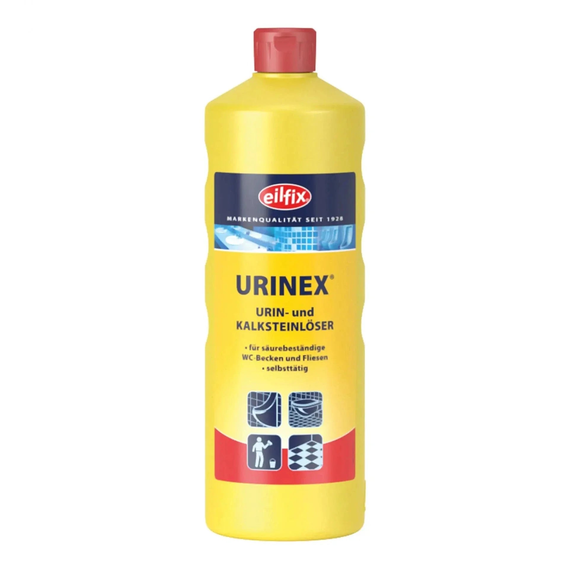Eilfix Urinex Urin- und Kalksteinlöser für Sanitäranlagen, 1 Liter Flasche