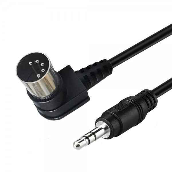 SYSTEM-S 3,5 mm Klinke auf 5-Pin DIN Audiokabel – für klassische Hi-Fi-Geräte und professionelle Audioverbindungen