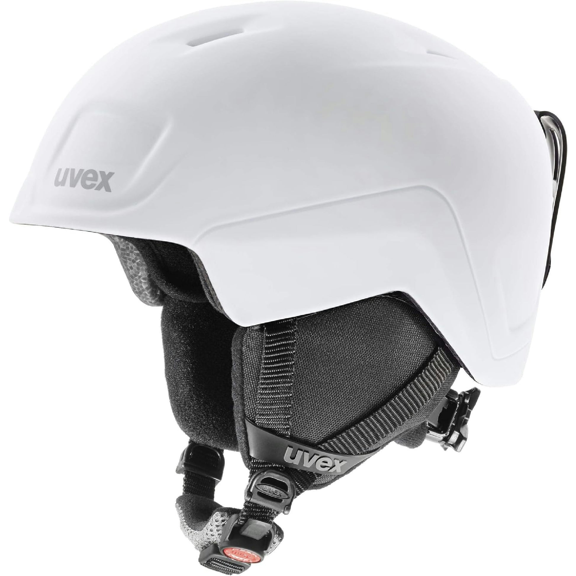 uvex heyya pro - leichter Skihelm für Kinder - individuelle Größepassung - optimierte Belüftung - white-black matt - 54-58 cm Hauptansicht