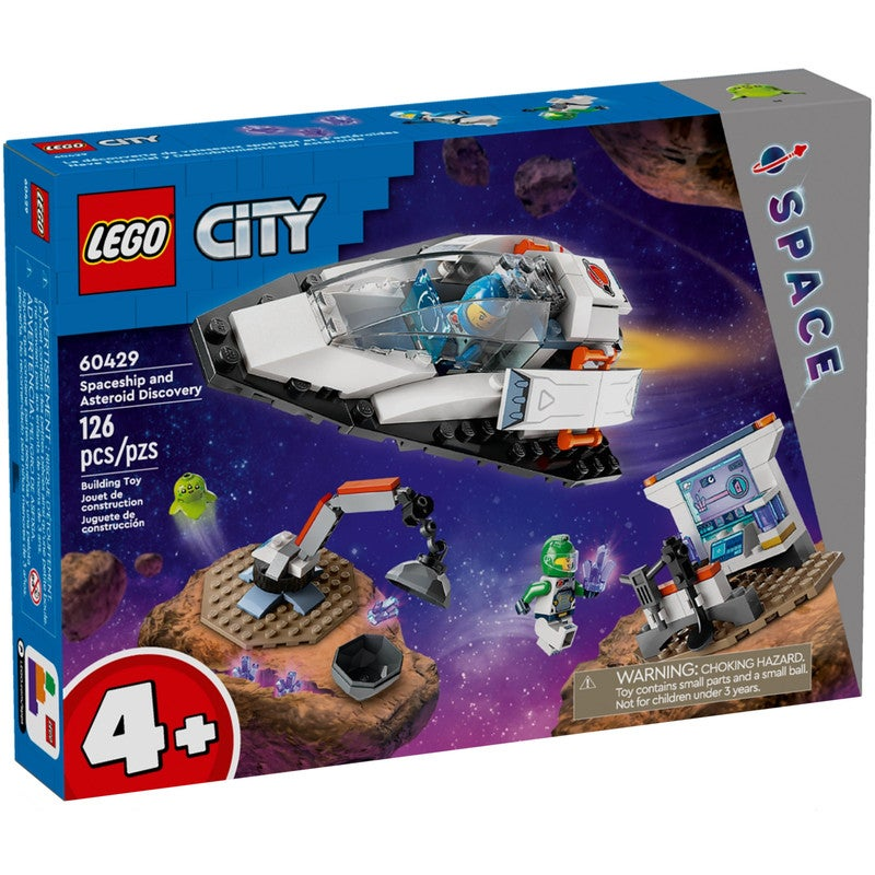 LEGO City - Űrhajó és aszteroidák felfedezése (60429)-0