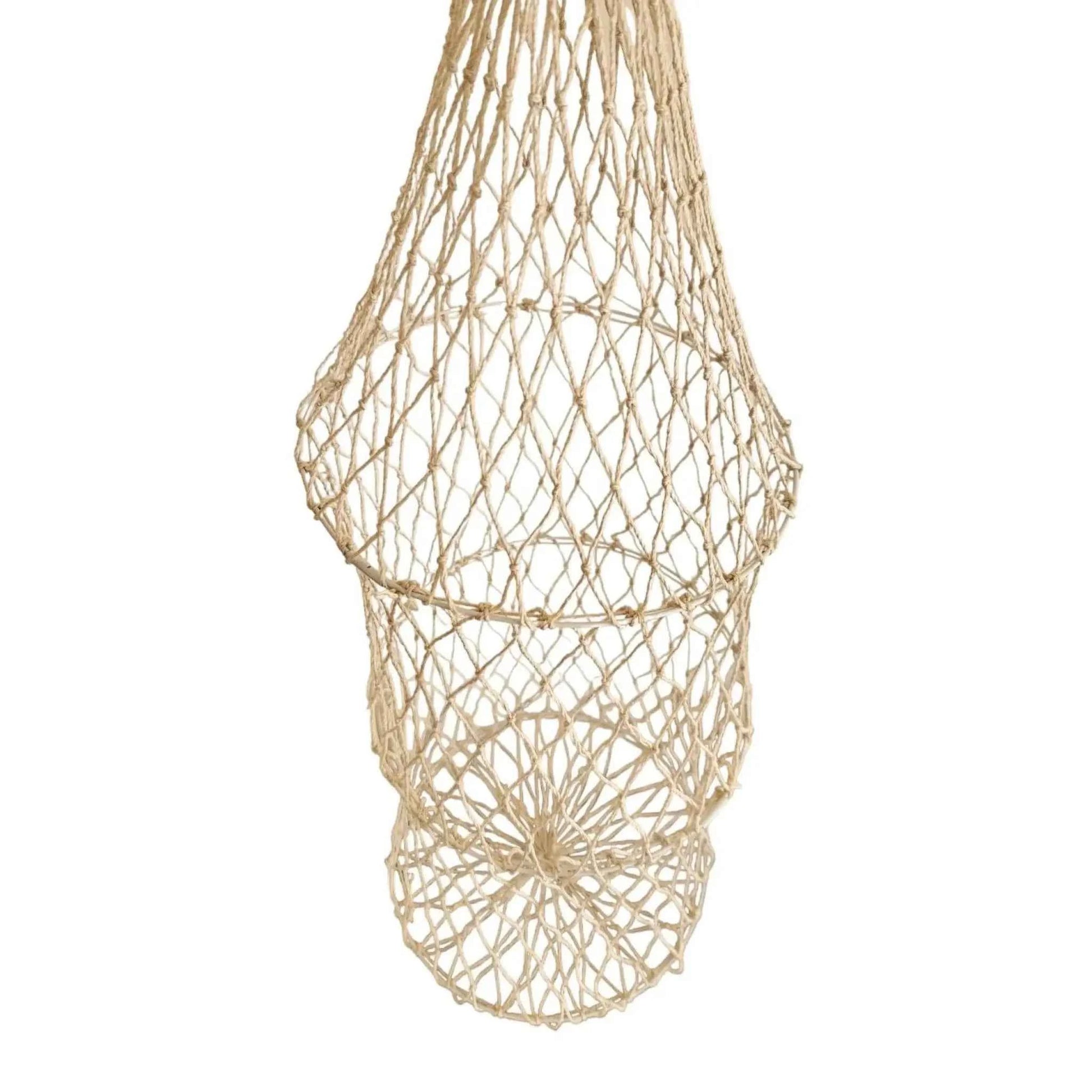 Fischernetz Deko Reuse Dekofischernetz Dekonetz Meer maritim Dekoreuse 50 cm