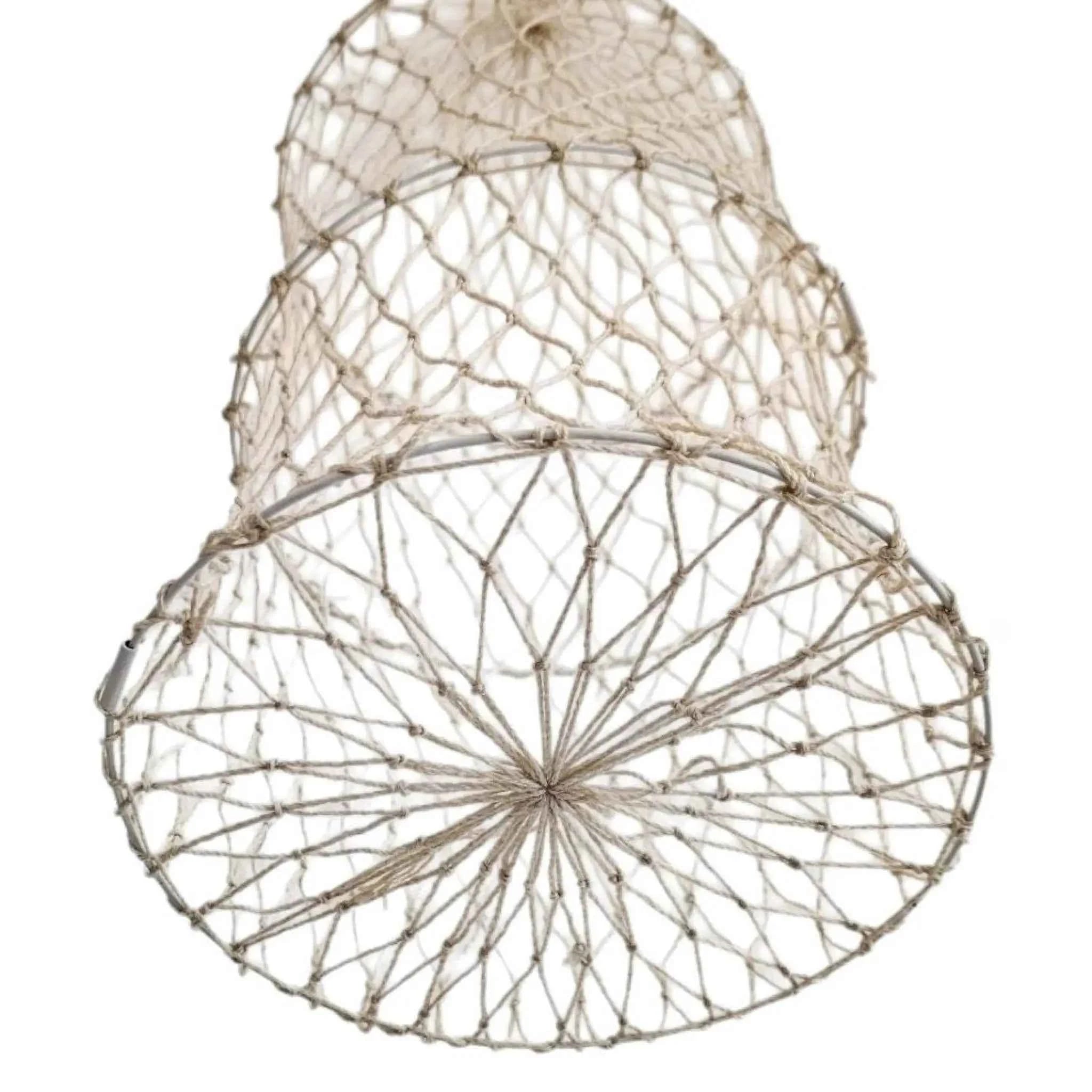 Fischernetz Deko Reuse Dekofischernetz Dekonetz Meer maritim Dekoreuse 50 cm