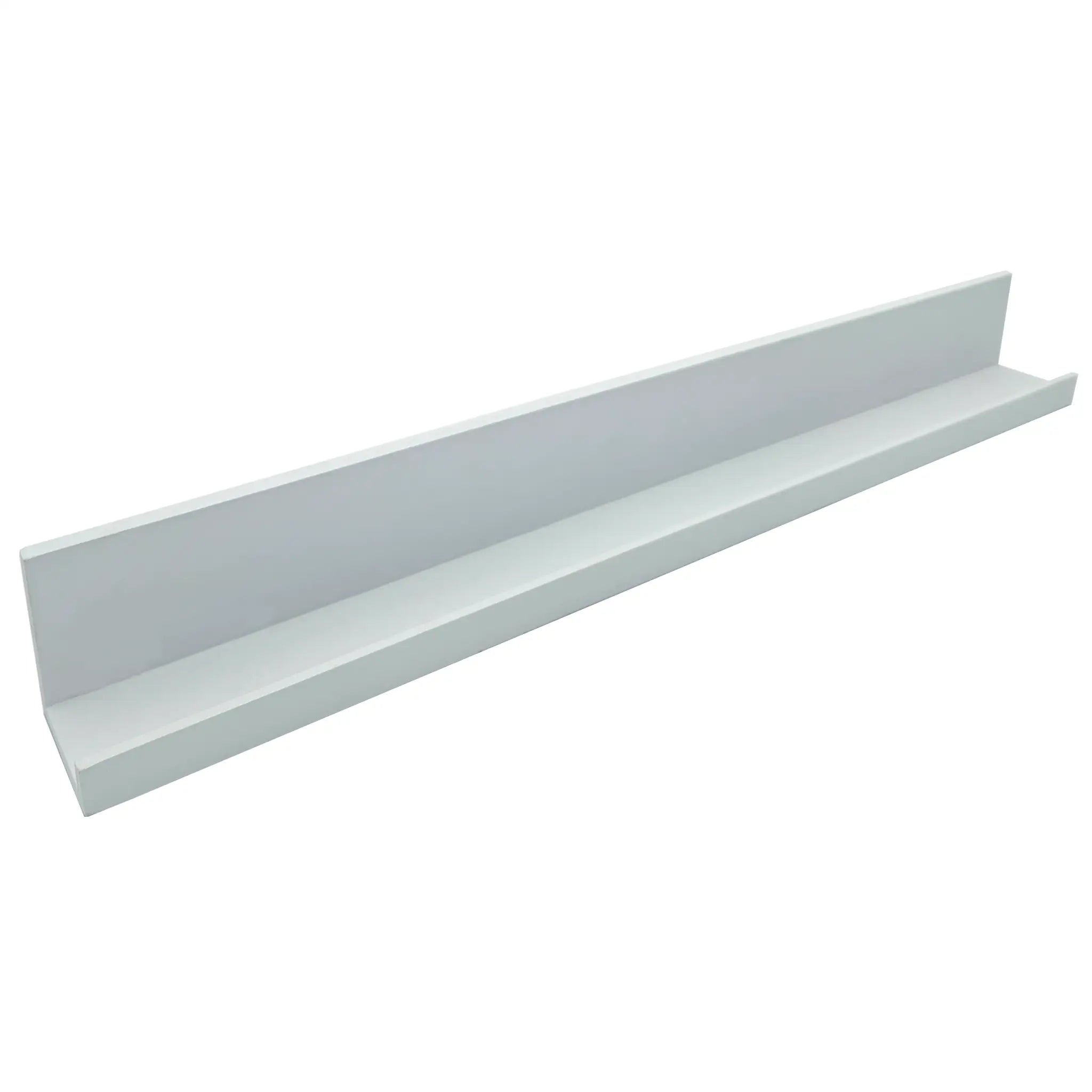 Schweberegal MDF Holz weiß 77×10×3,5 cm Wandregal | Miamonda