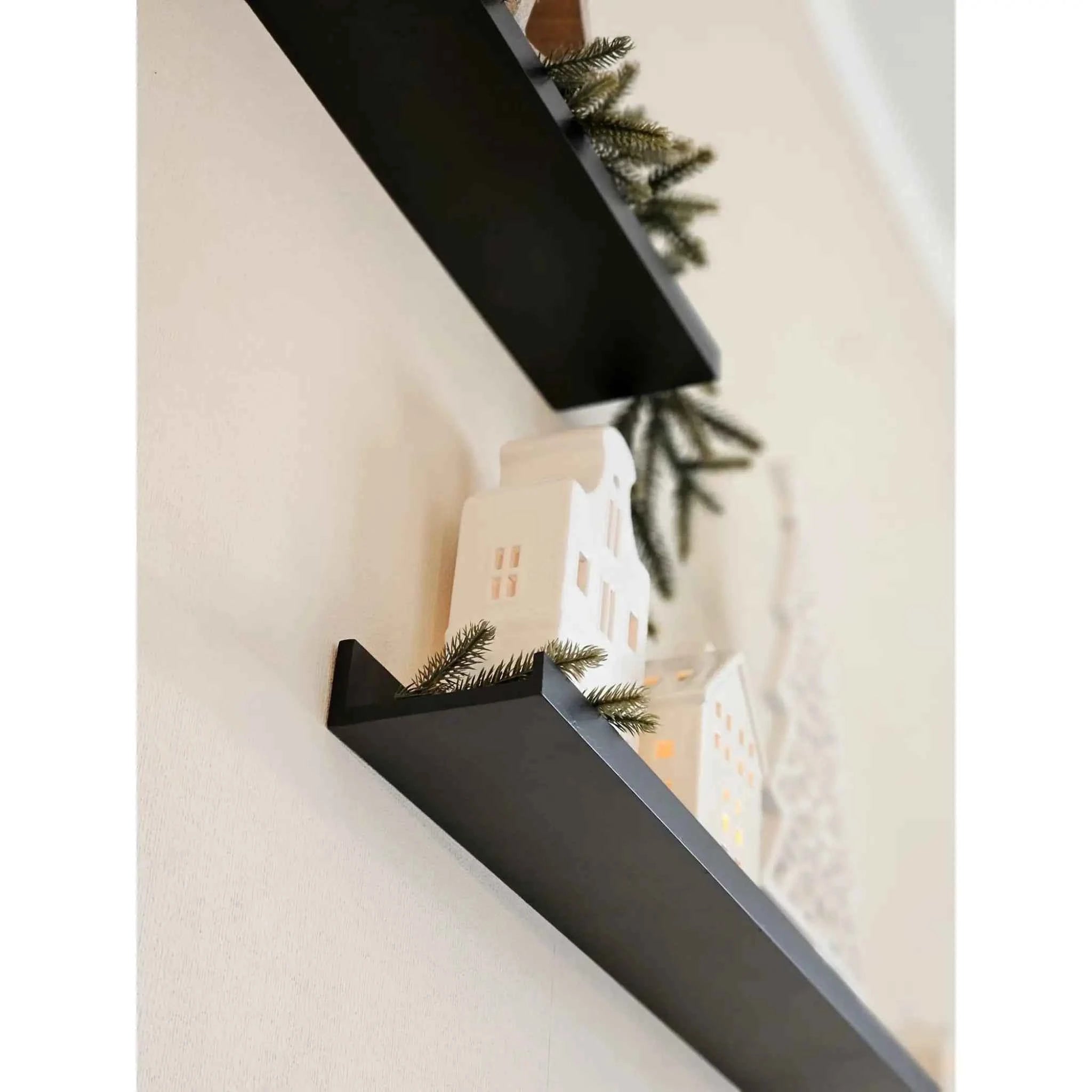 Fotoleiste Bilderleiste Schweberegal Holzregal Wandregal Bücherregal Wandboard