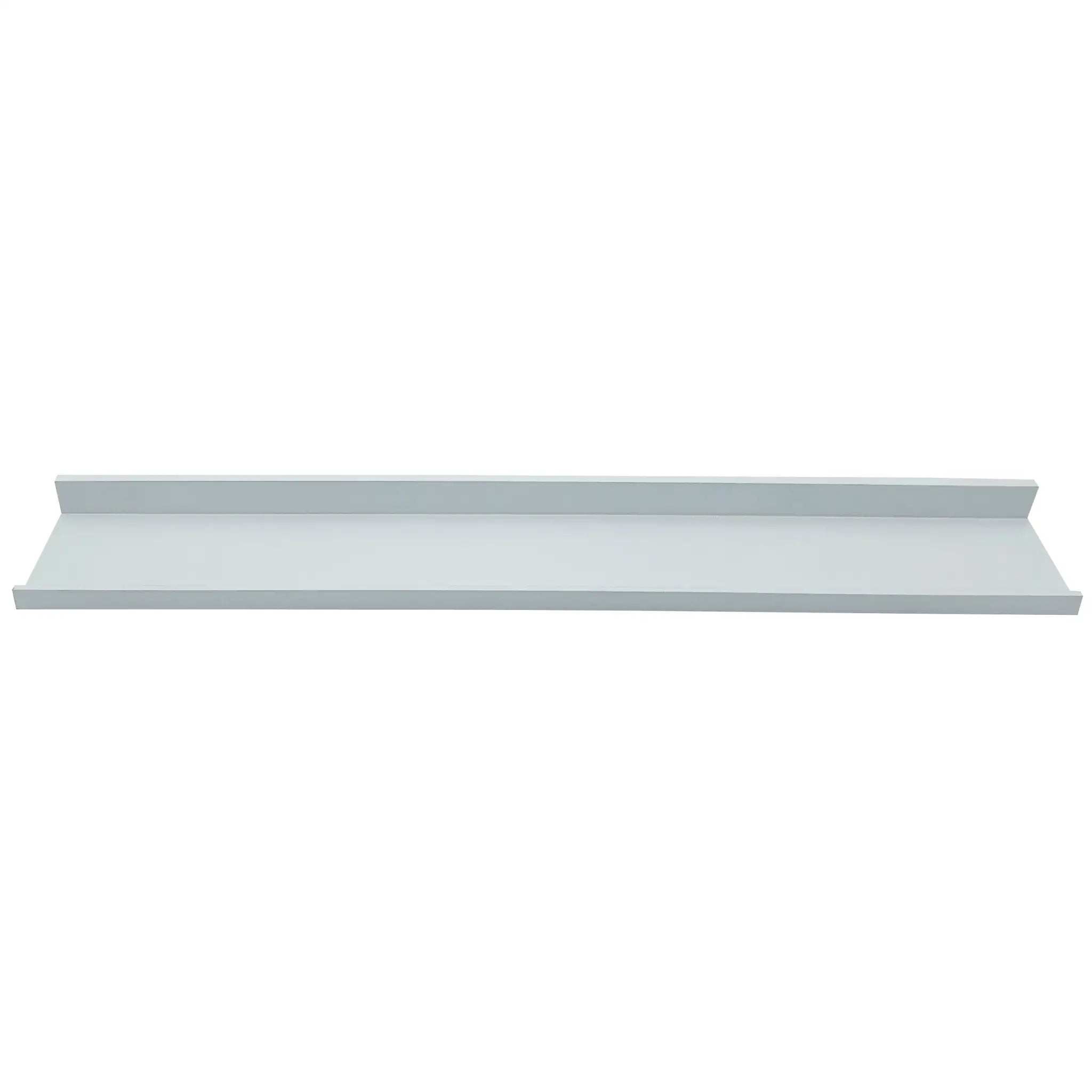 Schweberegal MDF Holz weiß 77×10×3,5 cm Wandregal | Miamonda
