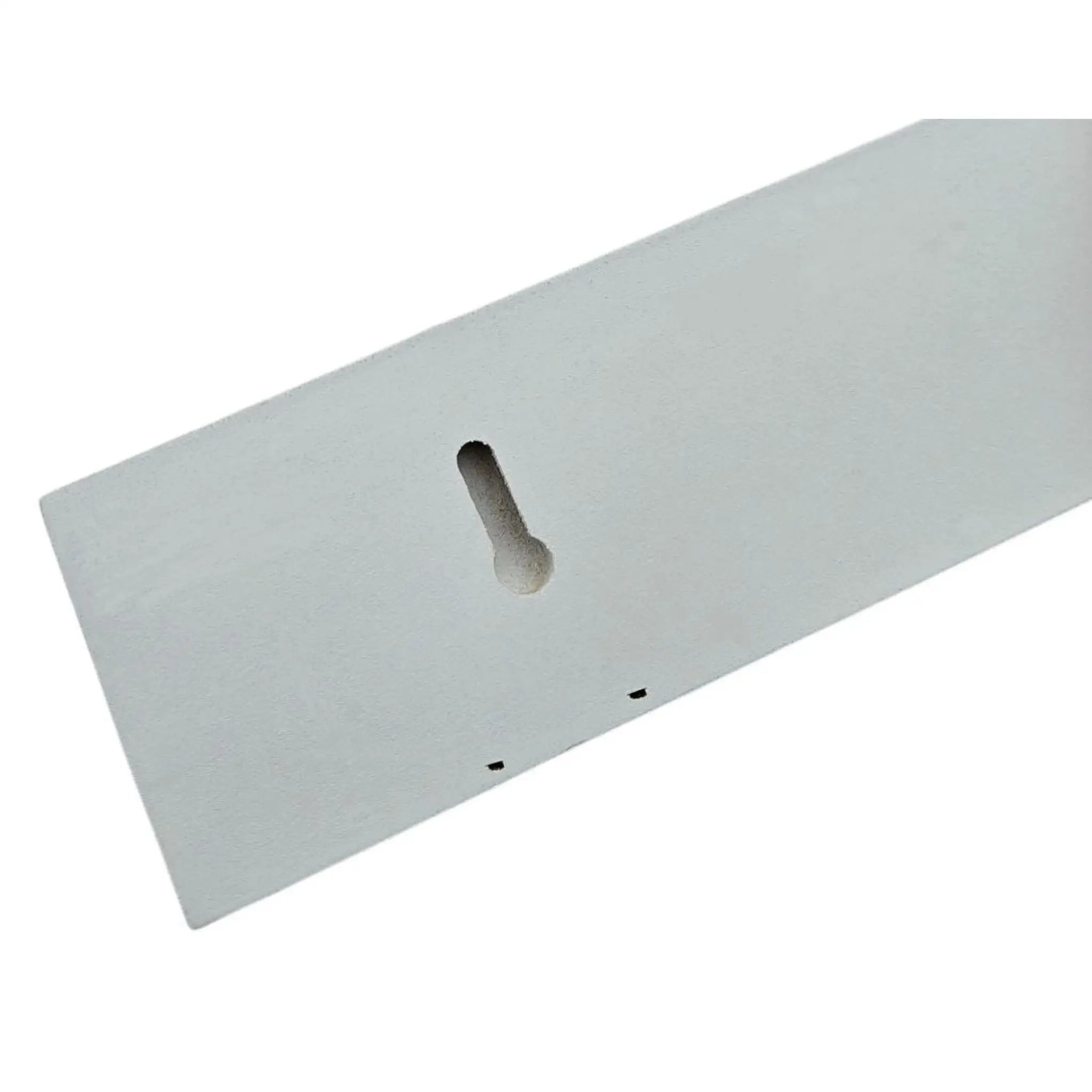 Schweberegal MDF Holz weiß 77×10×3,5 cm Wandregal | Miamonda