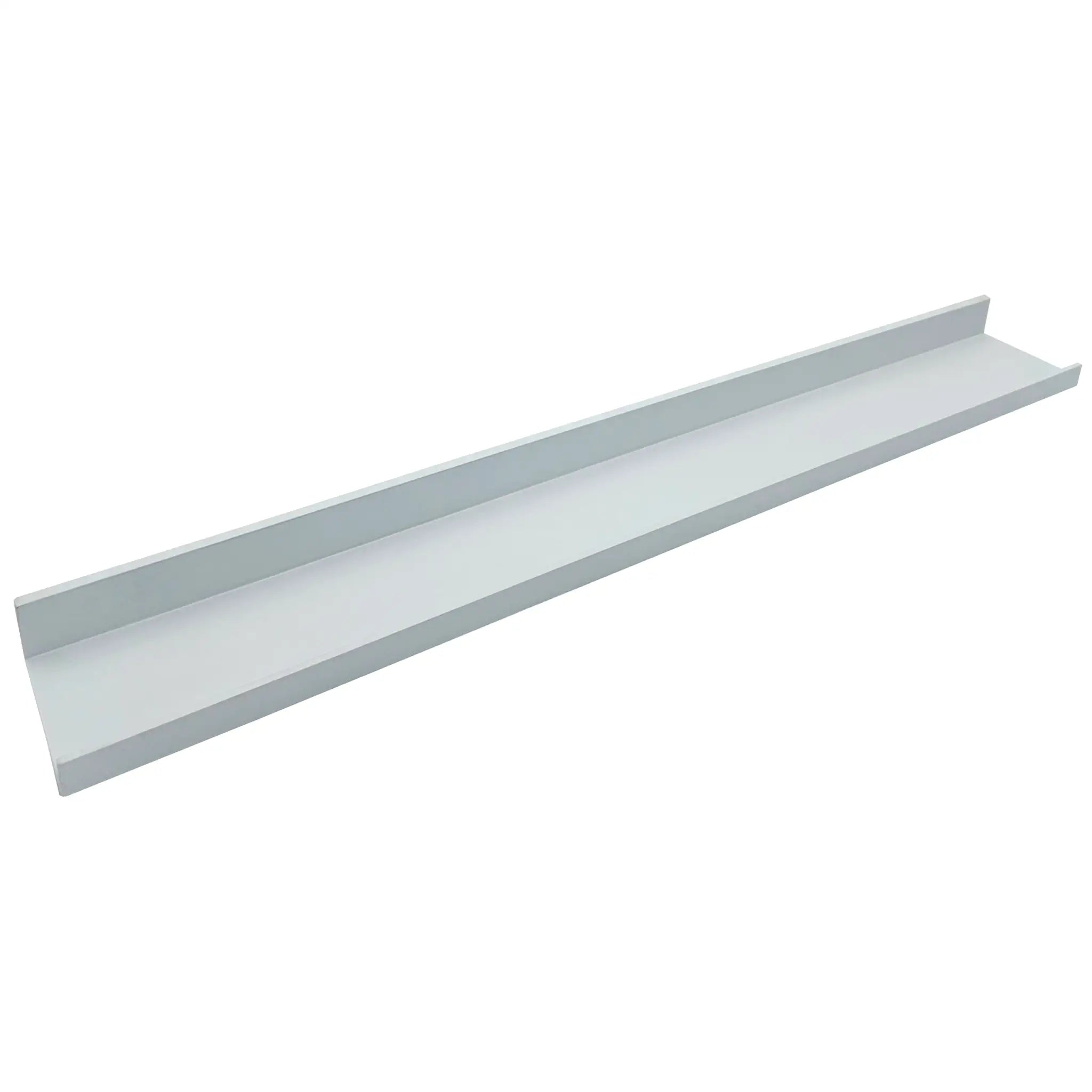 Schweberegal MDF Holz weiß 77×10×3,5 cm Wandregal | Miamonda