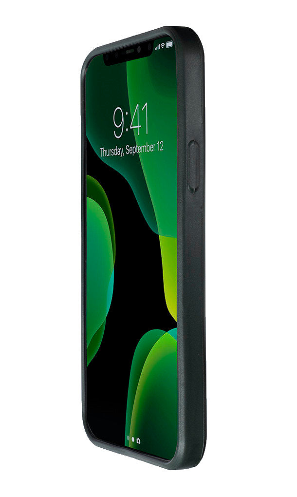Custodia iNature iPhone 12/12 Pro - Nero Vulcano-1