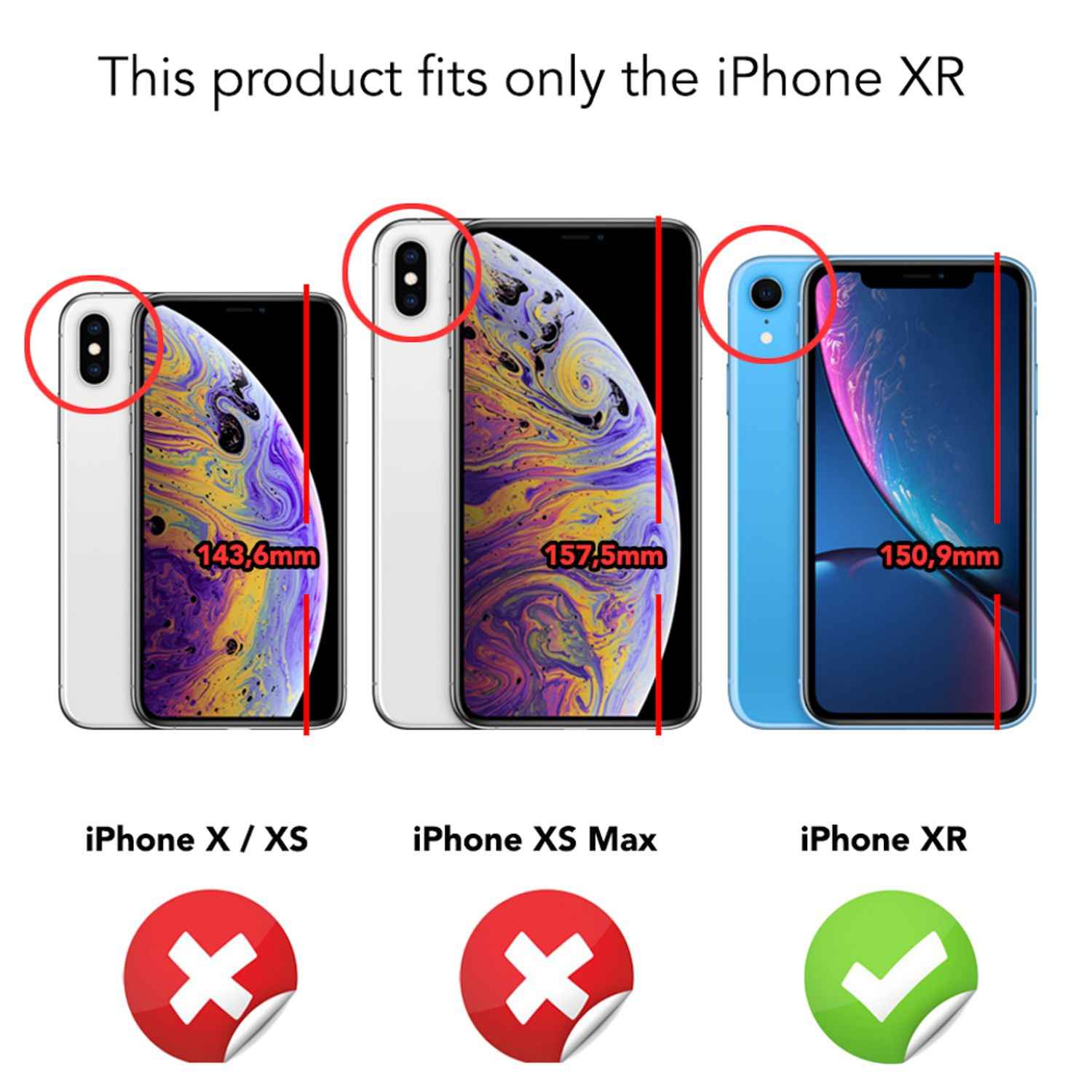 NALIA Kork Hülle für iPhone XR, Handyhülle Natur Holz Look Handy Tasche Cover