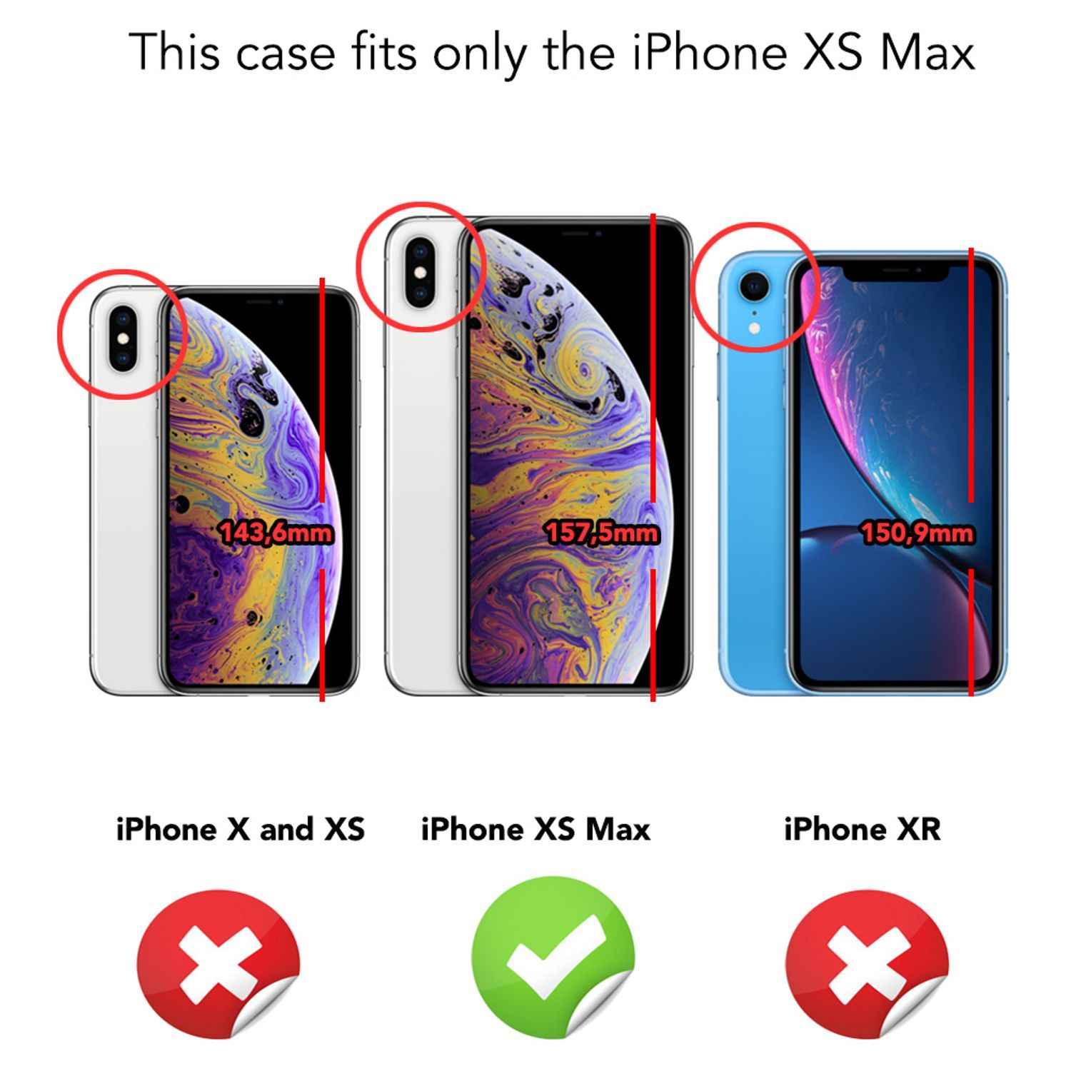 NALIA Hülle für iPhone XS Max, Handyhülle Glitzer Ultra Slim Silikon Case Cover