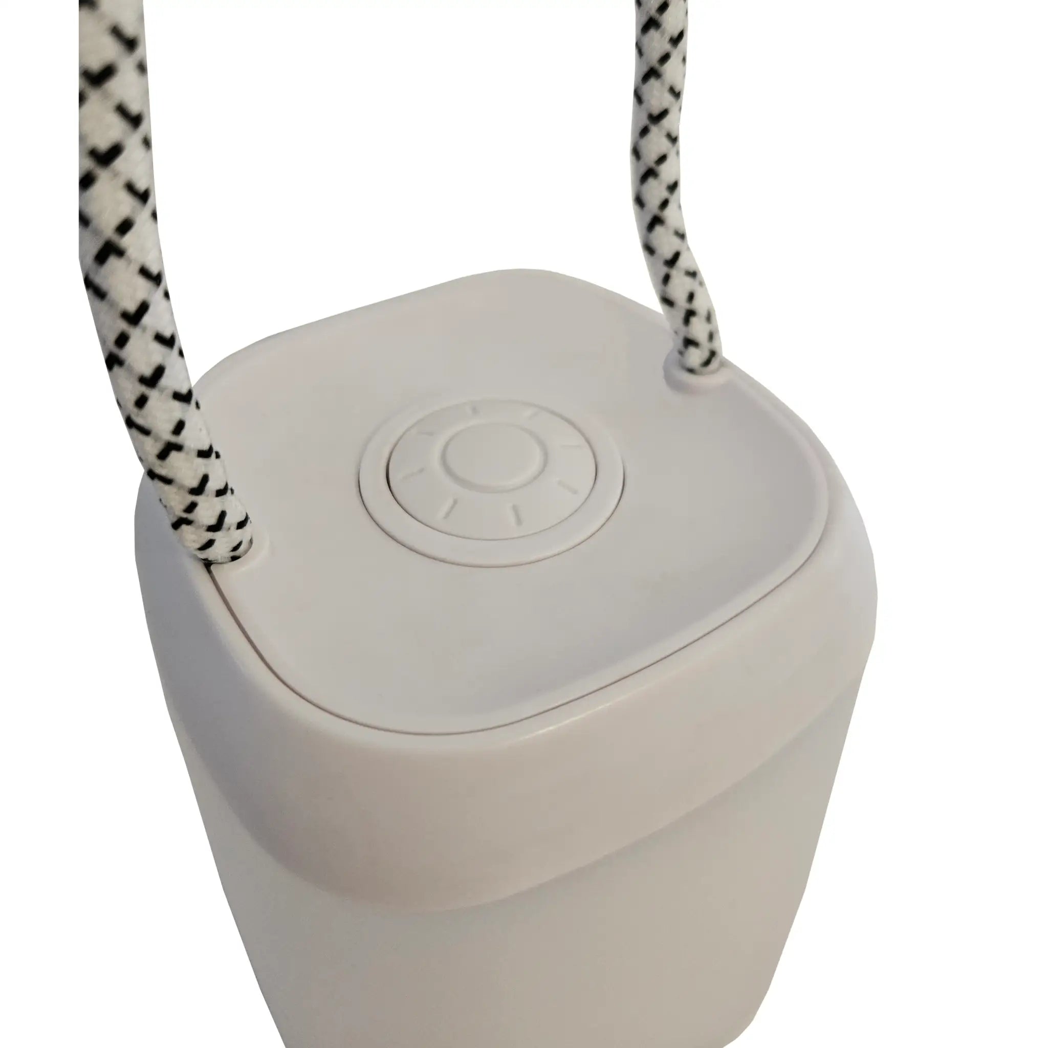 Tischleuchte LED dimmbar tragbar batteriebetrieben Kunststoff 9,5×9,5×22 cm