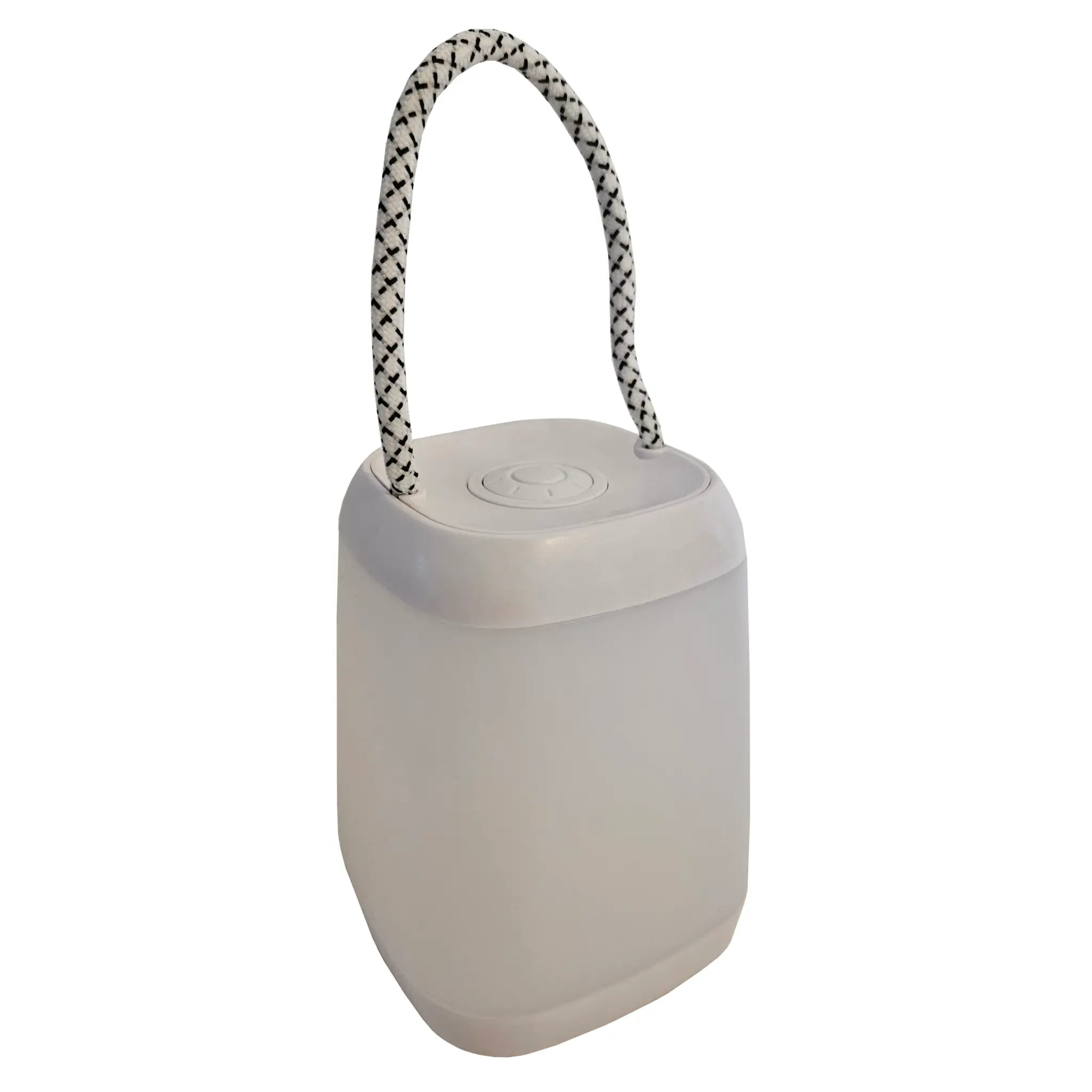 Tischleuchte LED dimmbar tragbar batteriebetrieben Kunststoff 9,5×9,5×22 cm