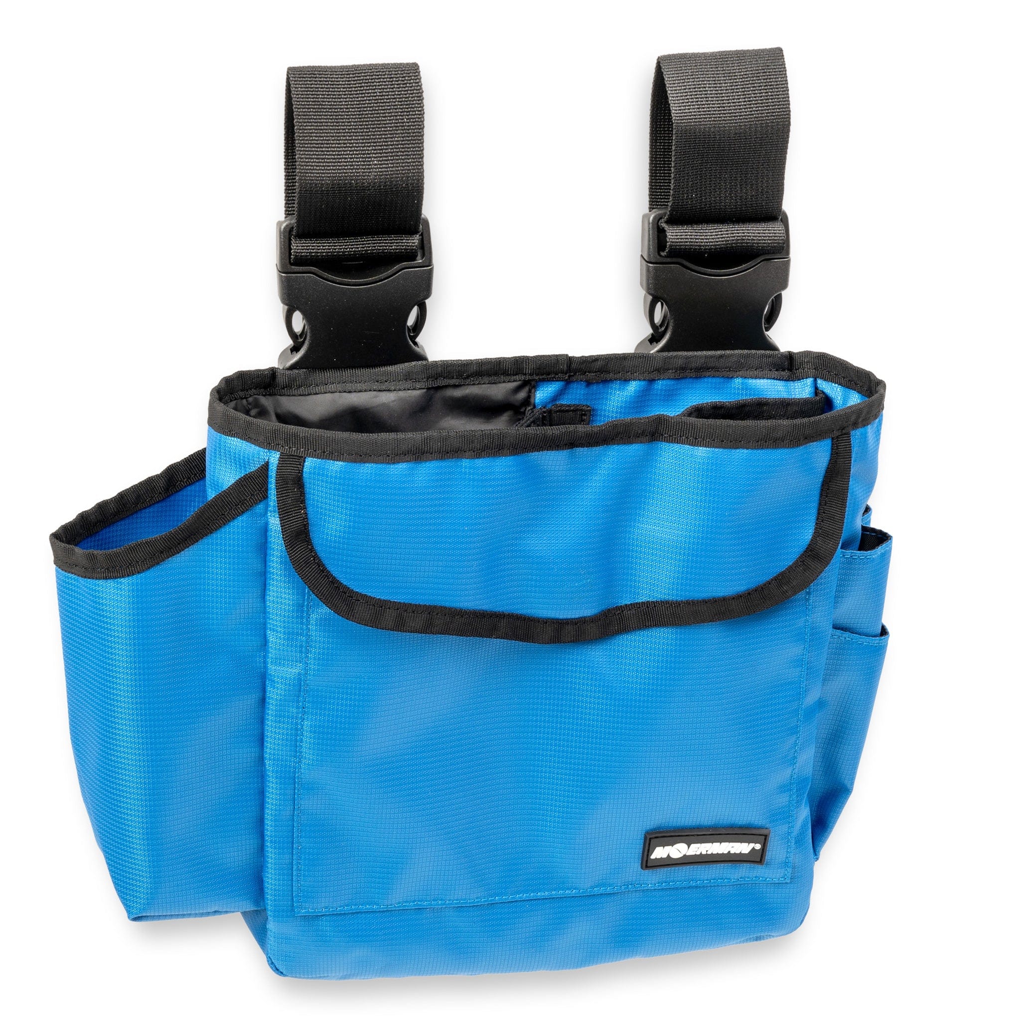 MOERMAN Glasreiniger-Tasche Side Kit in Blau mit Fächern für Reinigungsutensilien
