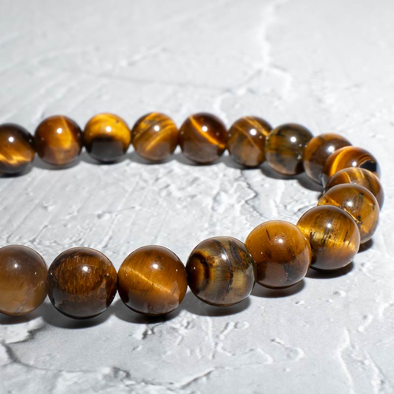 Perlenarmband aus gelbem Tigerauge 8mm – Stilvolles Accessoire für jeden Anlass - Bild 4