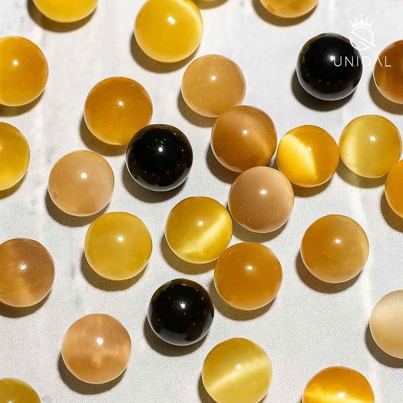 Perlenarmband Onyx und Achat 6mm - Eleganz für jeden Anlass - Bild 4