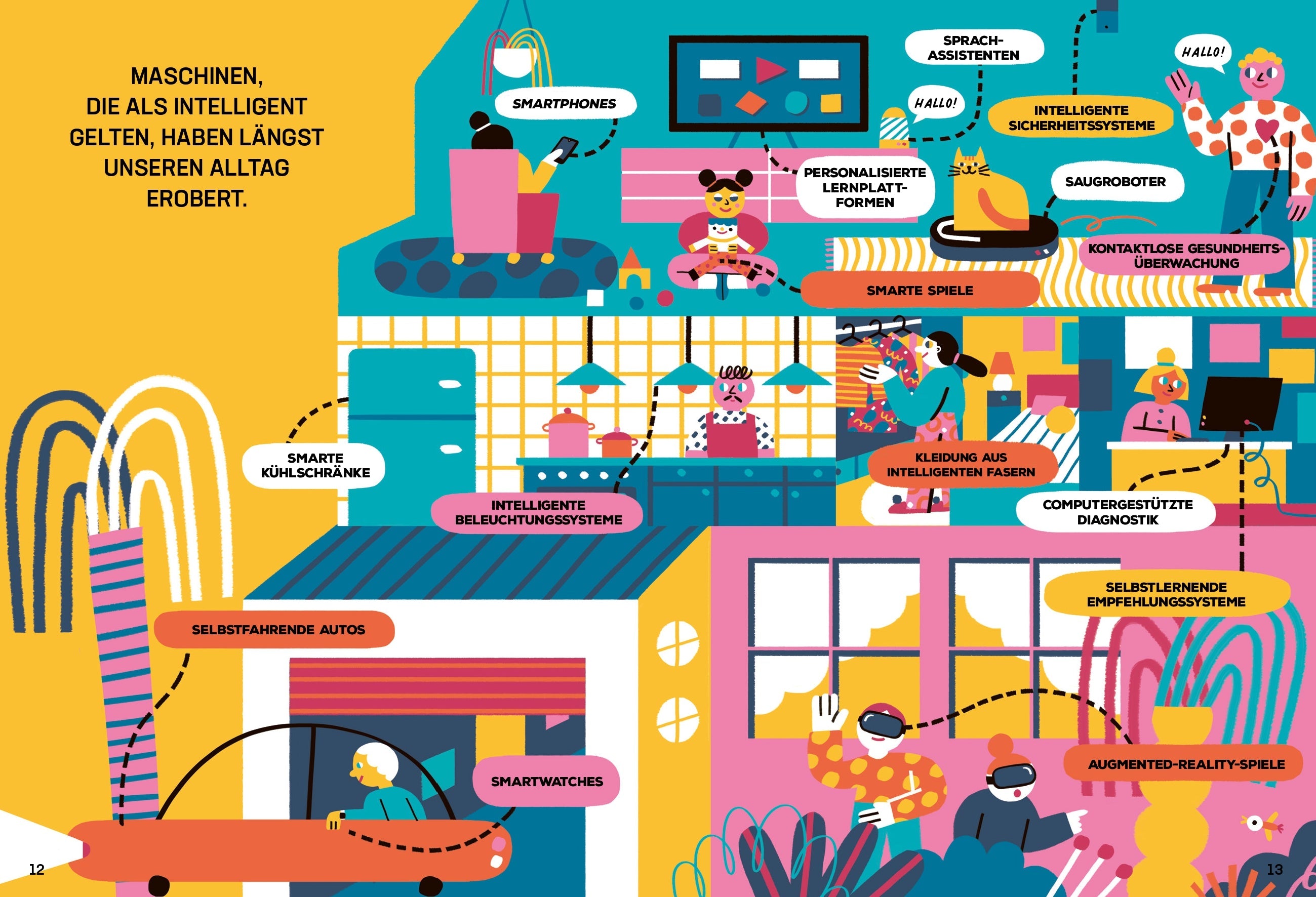 Hallo Roboter! Spielzeugroboter mit verschiedenen Sounds und Lichtern