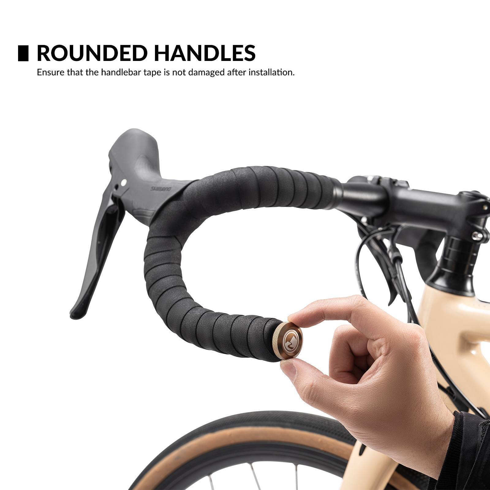 Fahrrad Lenkerstopfen-Set von Zeus, 2-teilig, Aluminium, schwarz